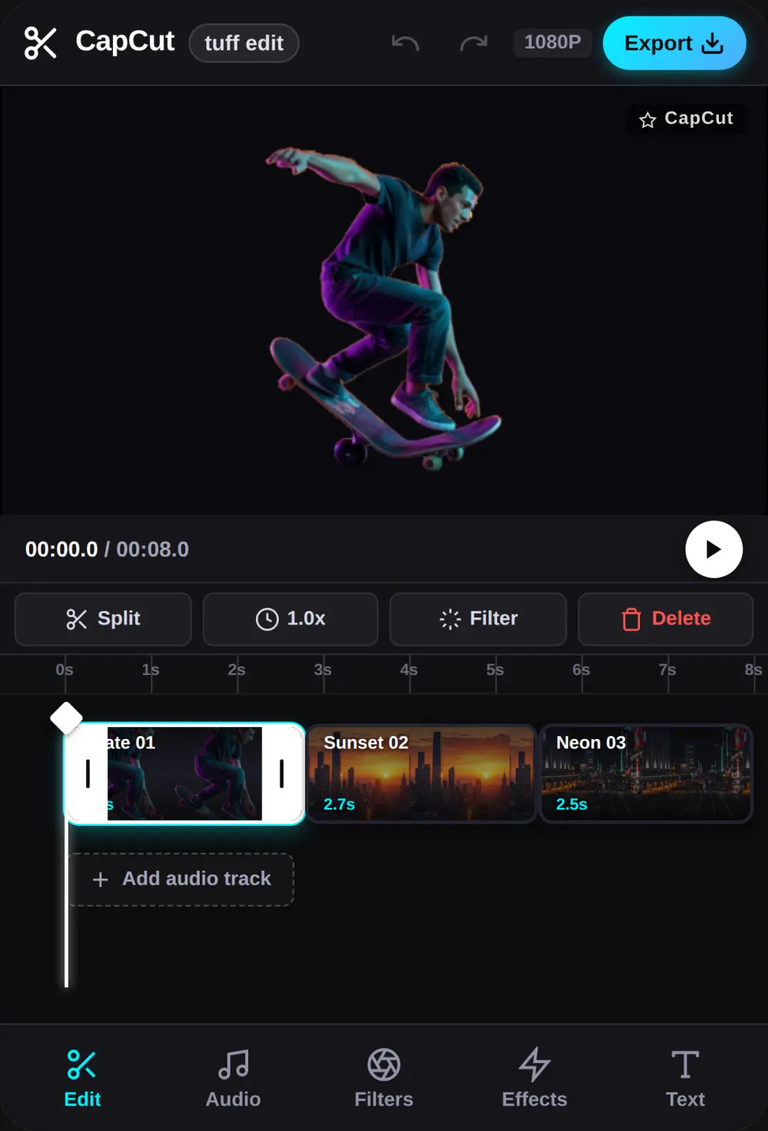 CapCut - Tuff Edits cover