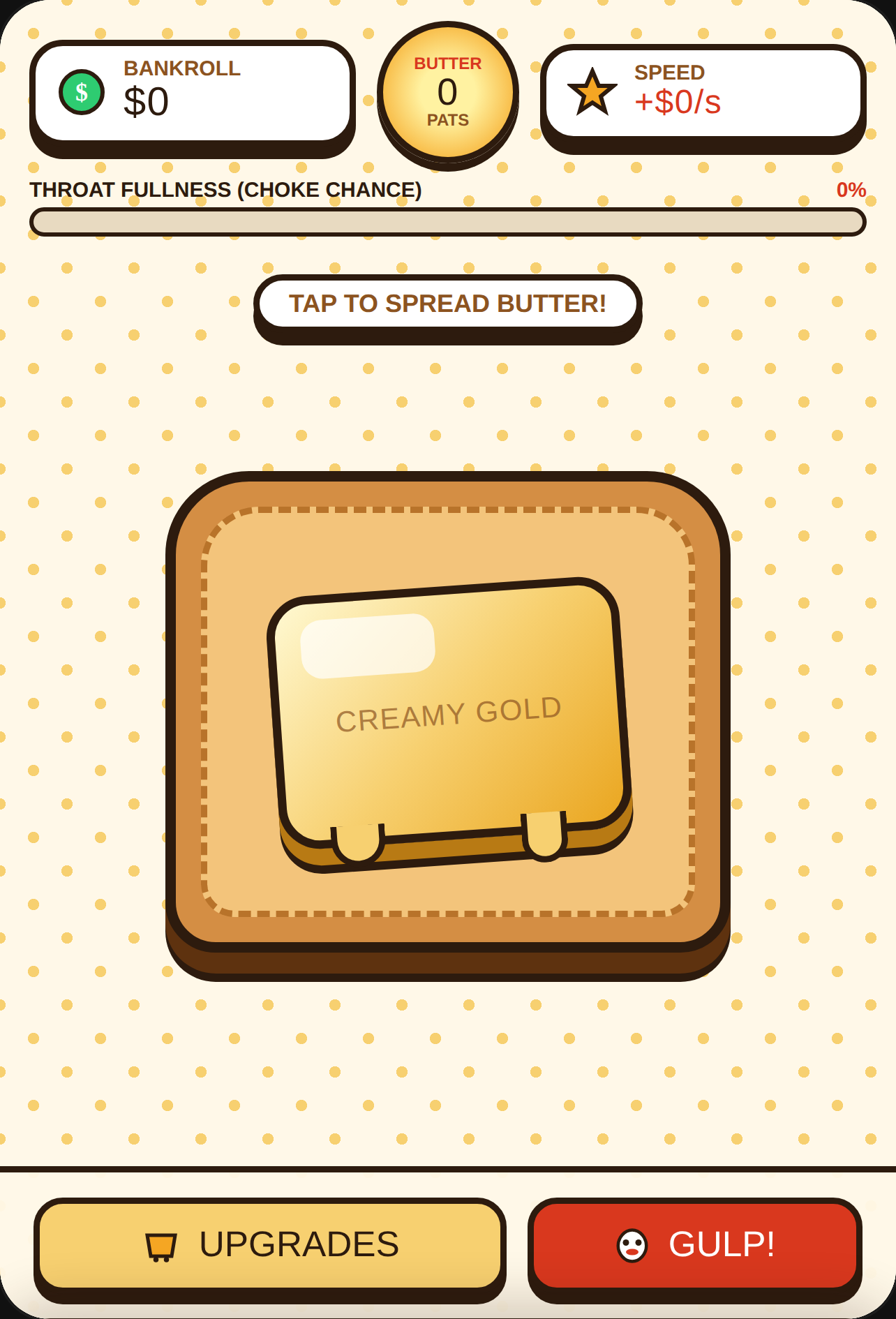 Butter Choker: Creamy Clicker cover