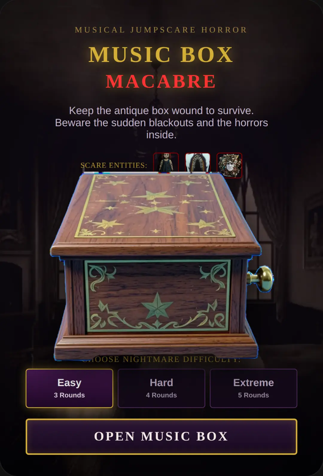 Music Box Macabre cover