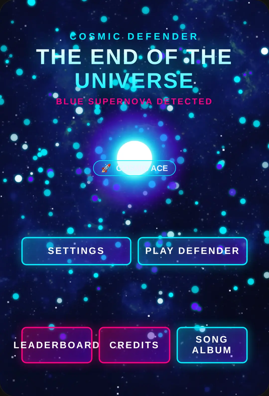 Cosmic Defender: The End of the Universe cover