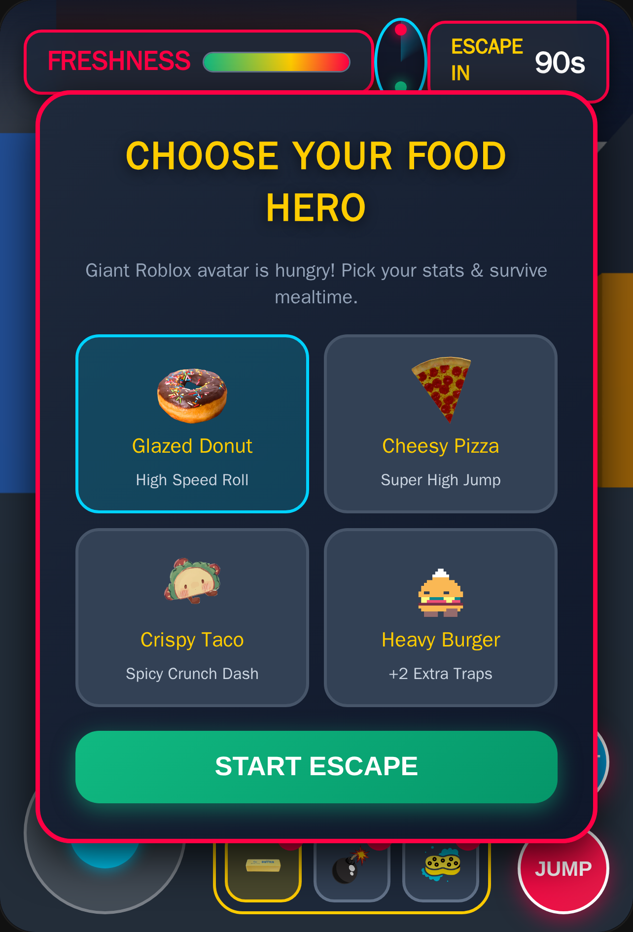 Roblox Avatar Escape: Food Survival cover