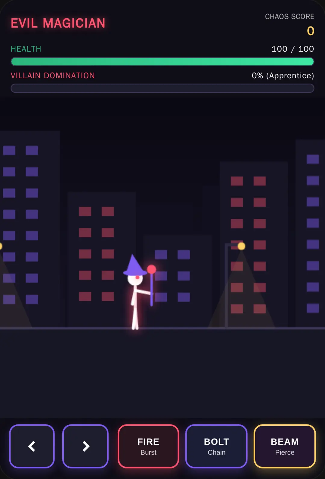 Evil Stickman Magician - City Reign cover