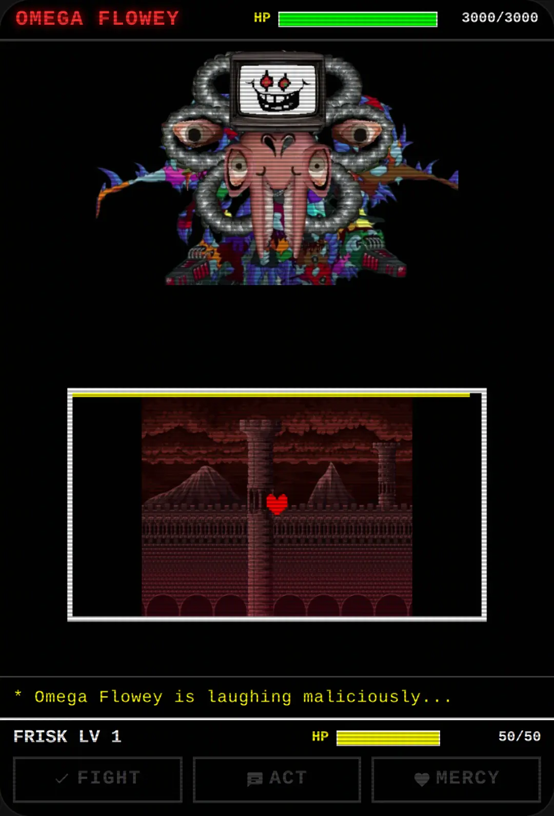 Undertale - Omega Flowey Boss Fight cover