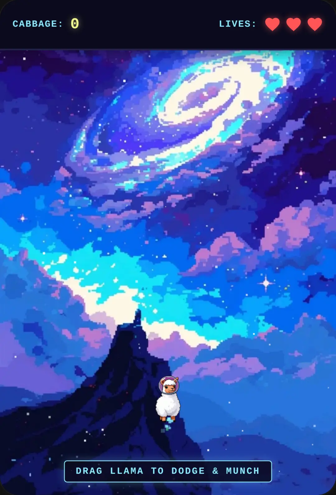 Cosmic Llama: Space Cabbage Quest cover
