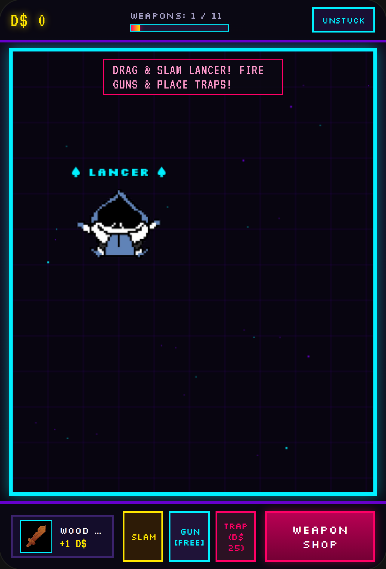 Deltarune: Slam Lancer - Guns & Traps cover