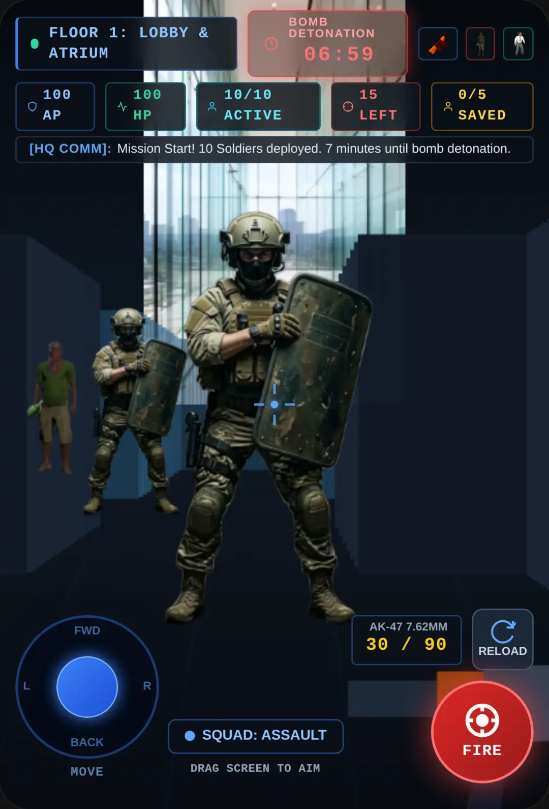 Skyscraper Tactical Assault: AK-47 Rescue cover