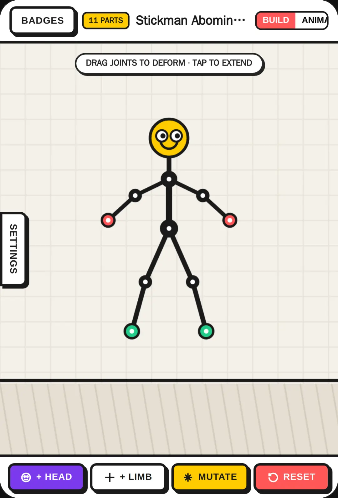 Stickman Abomination Deformer cover