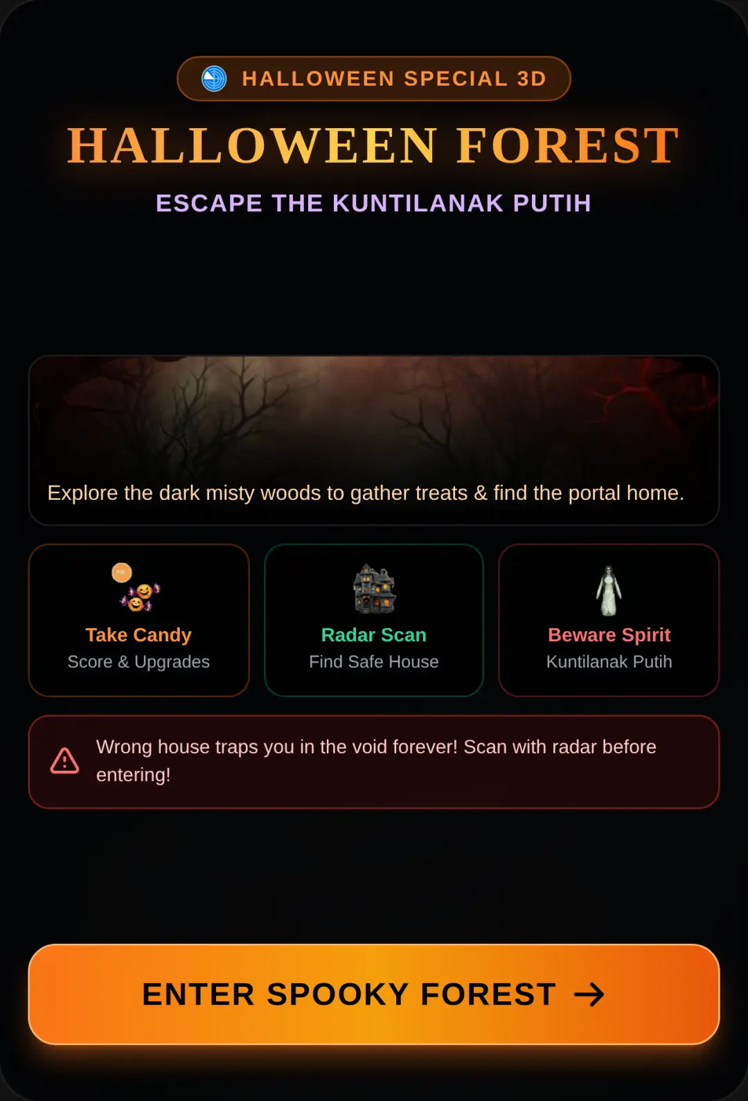 Halloween Forest: Kuntilanak Putih cover