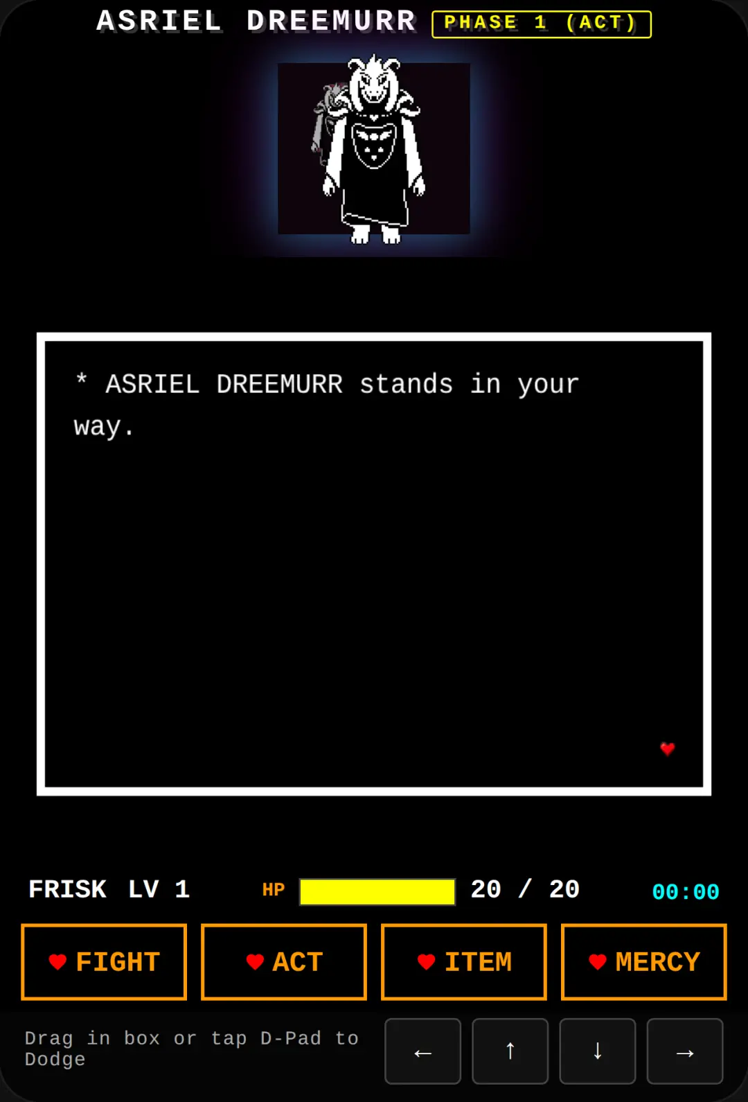Undertale - Asriel Dreemurr Bossfight cover