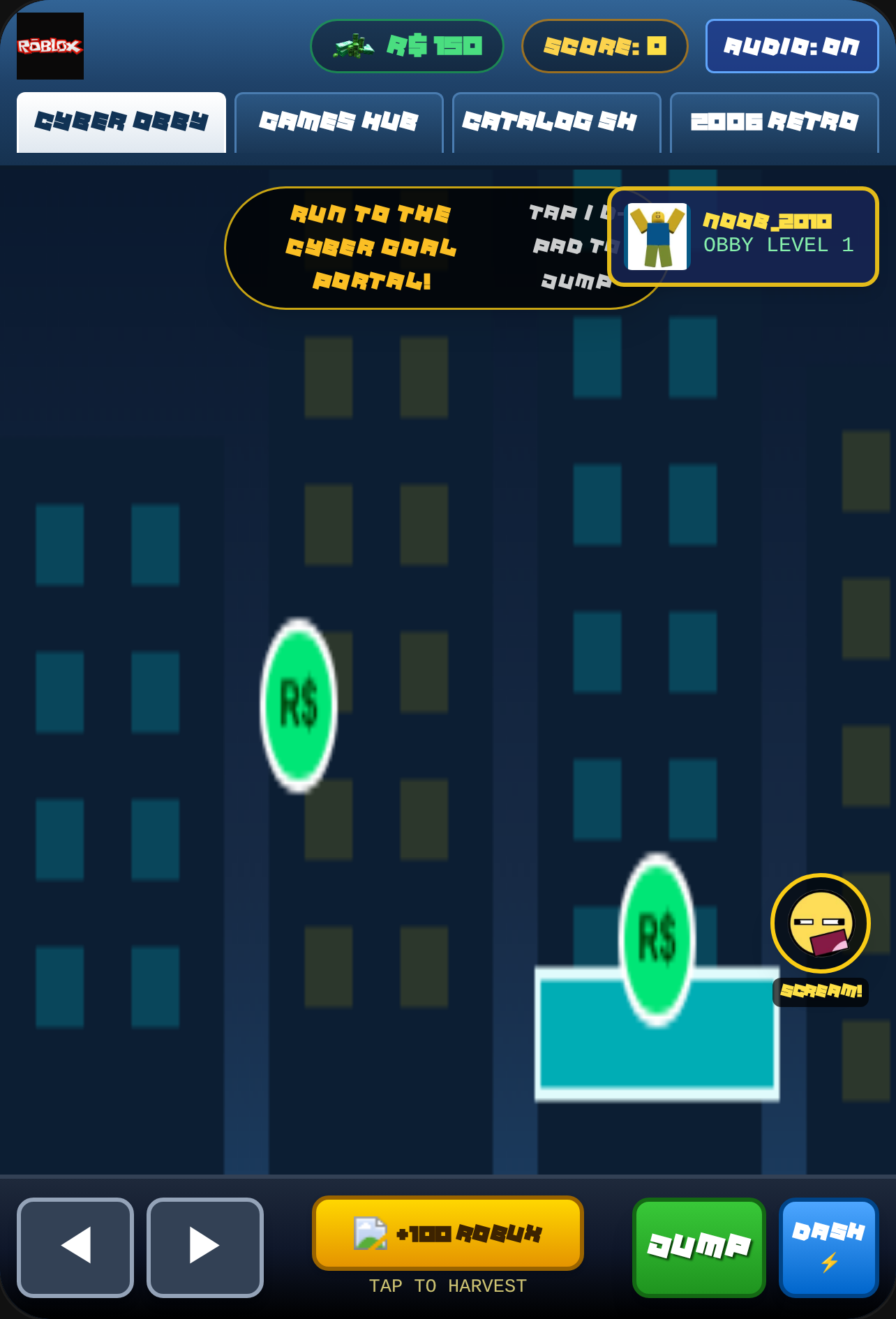 Classic ROBLOX 2010 Platformer Hub cover
