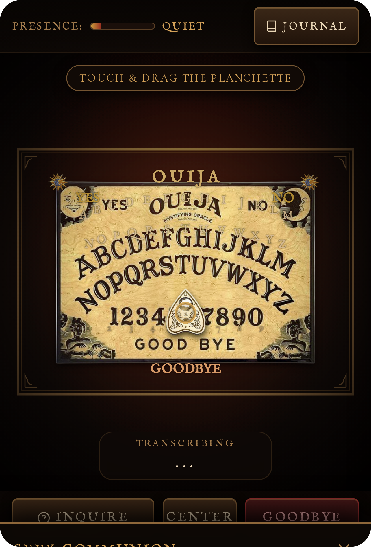 Ouija board: Real experience cover