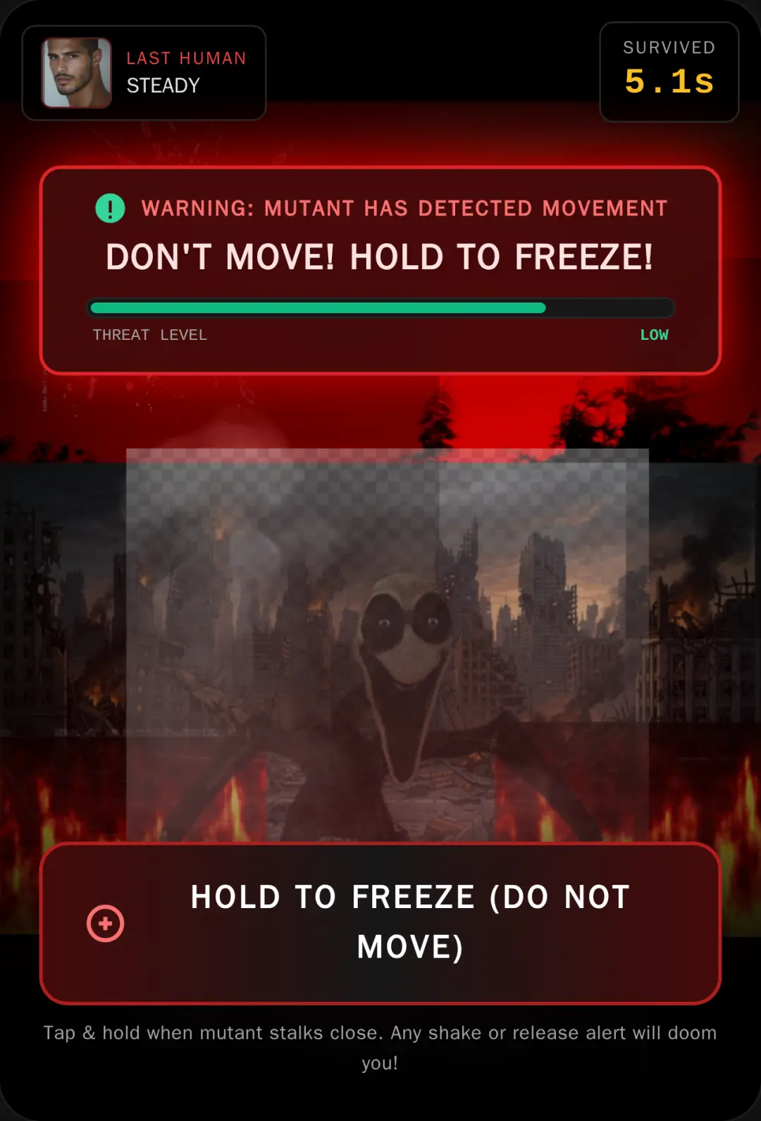 DONT MOVE: LAST HUMAN cover