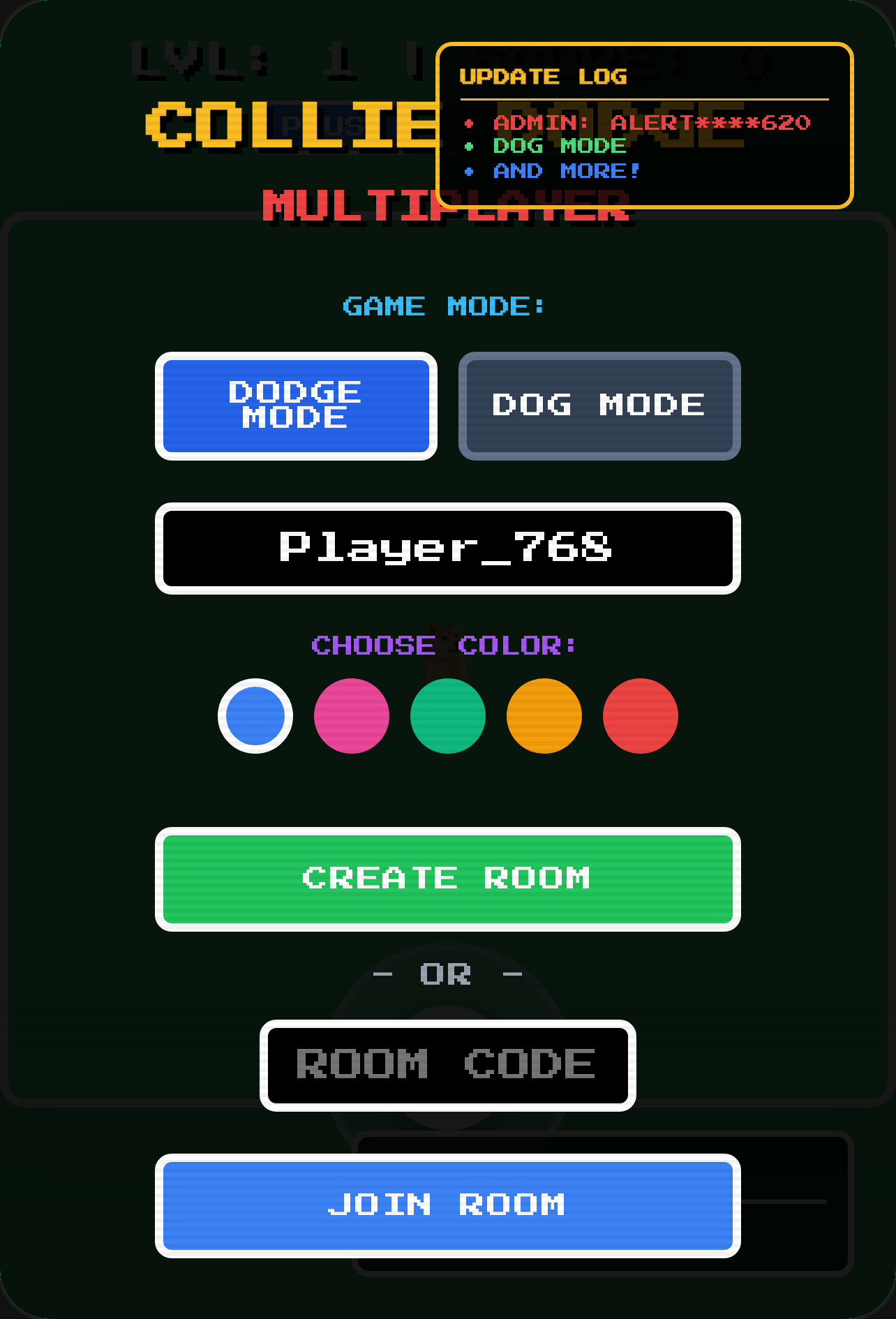 Collie Dodge - Multiplayer cover