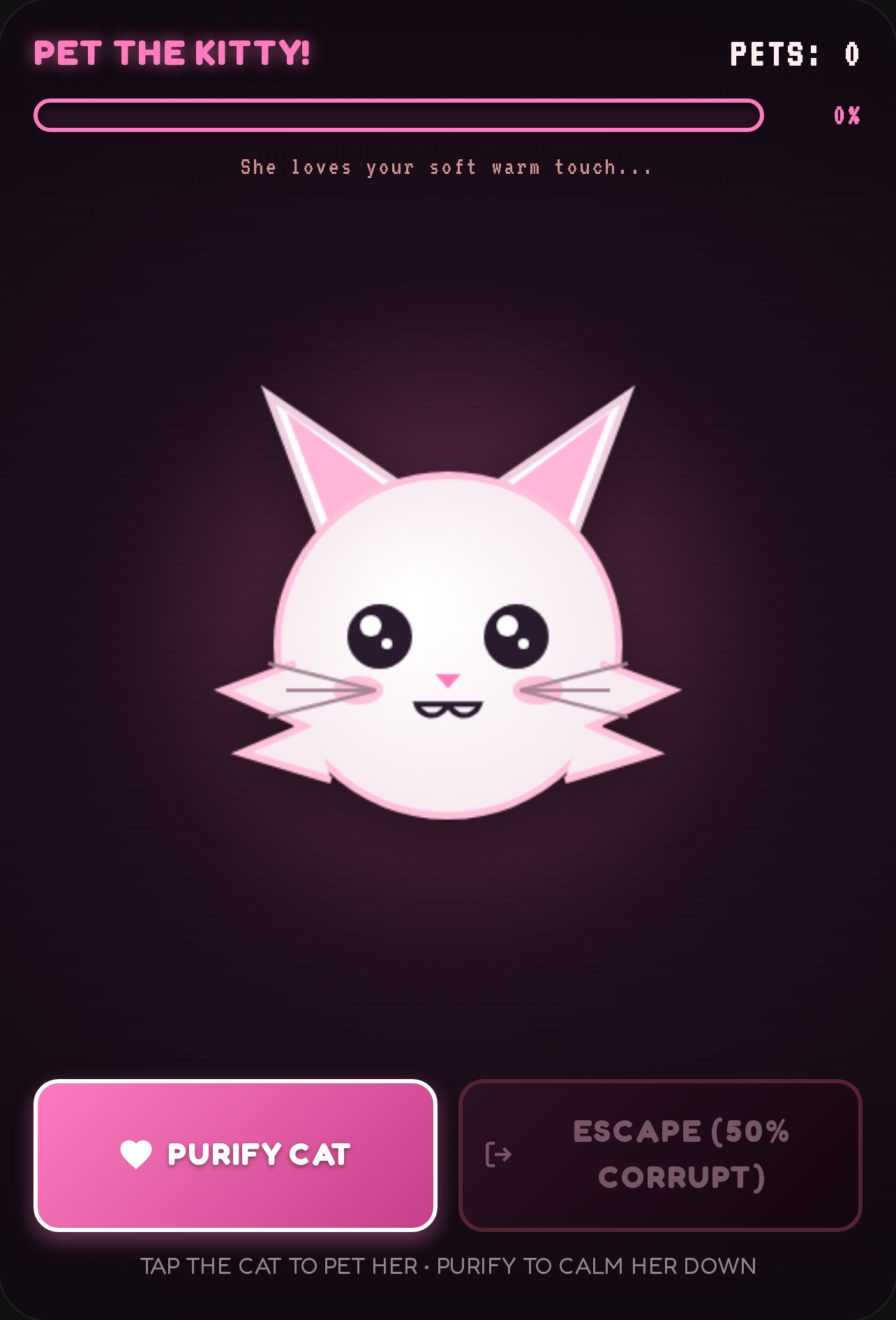 Pet the Fluffy Cat cover
