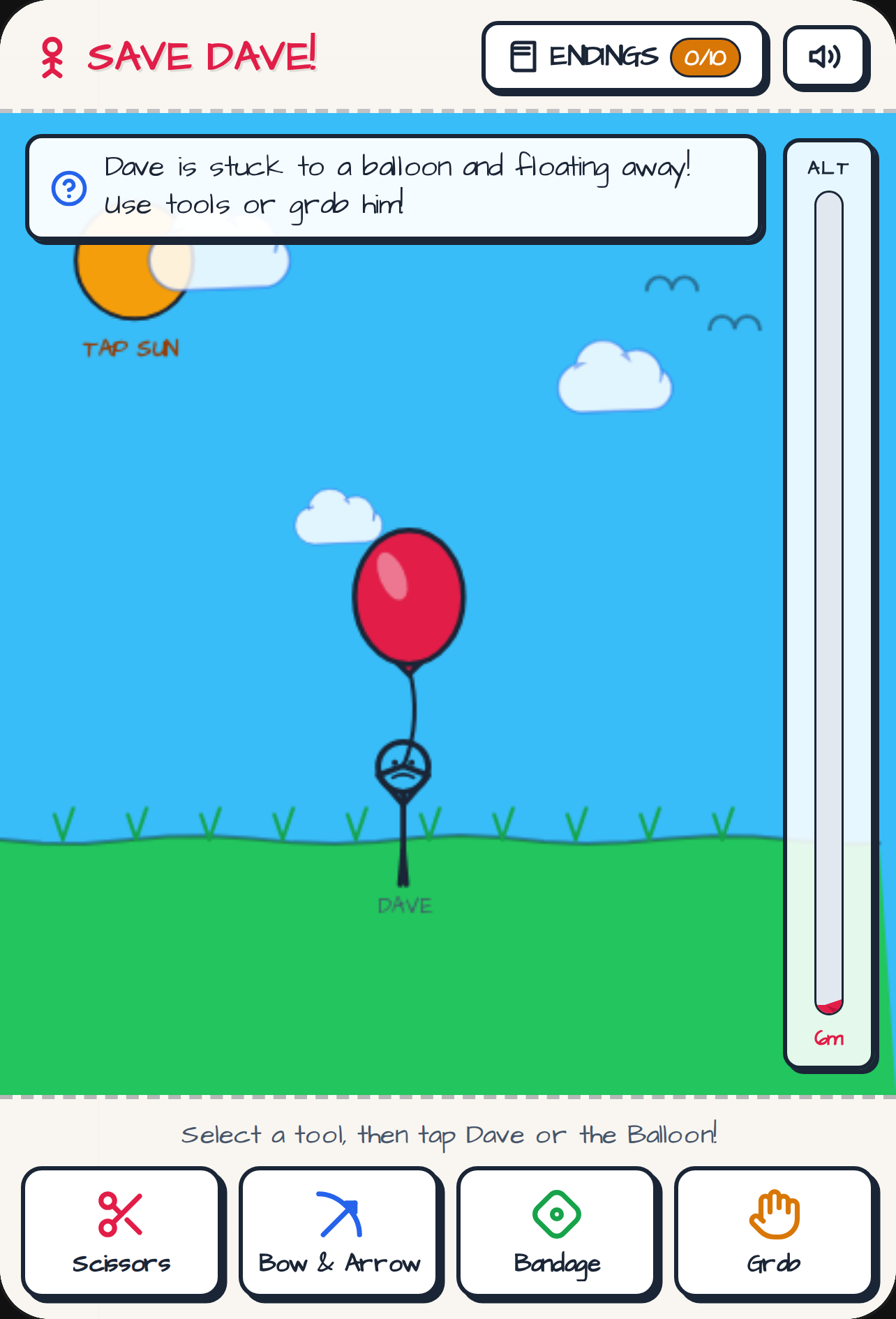Save Dave! The Stickman Ending Game! cover
