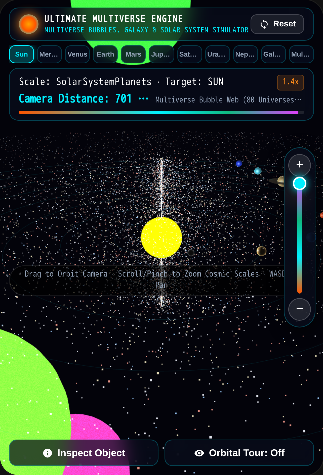Ultra High Graphics Cosmic Engine - World Longest Unified Engine cover
