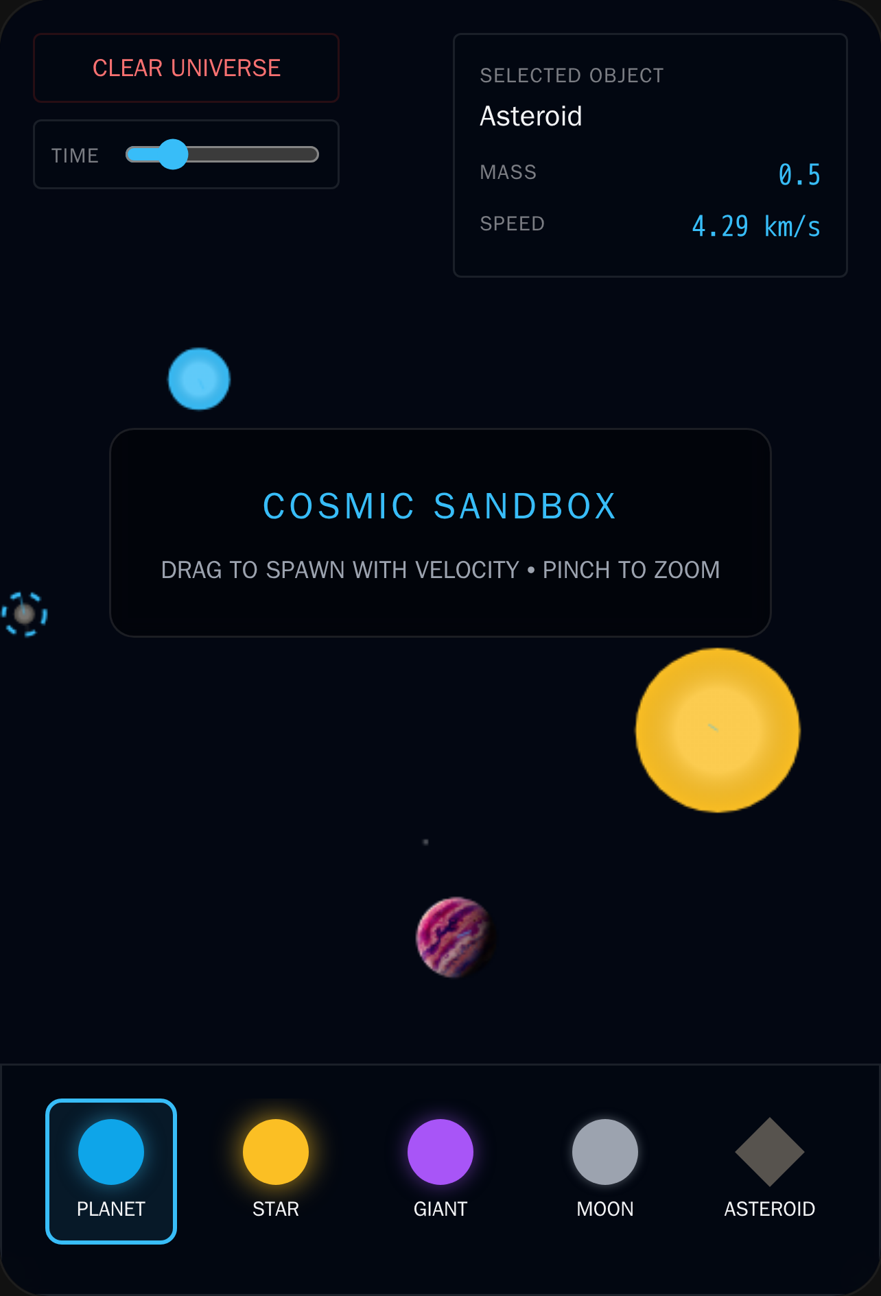 Cosmic colider Sandbox cover