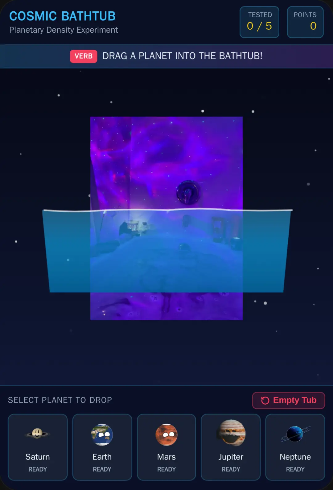 Cosmic Bathtub: Density Lab cover