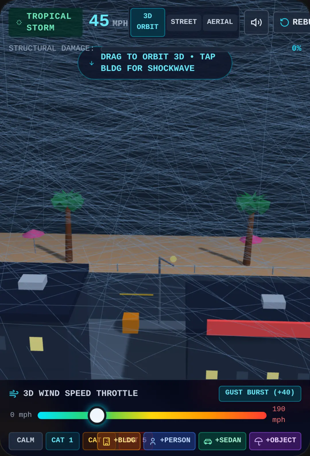 3D Hurricane Wind Simulator cover