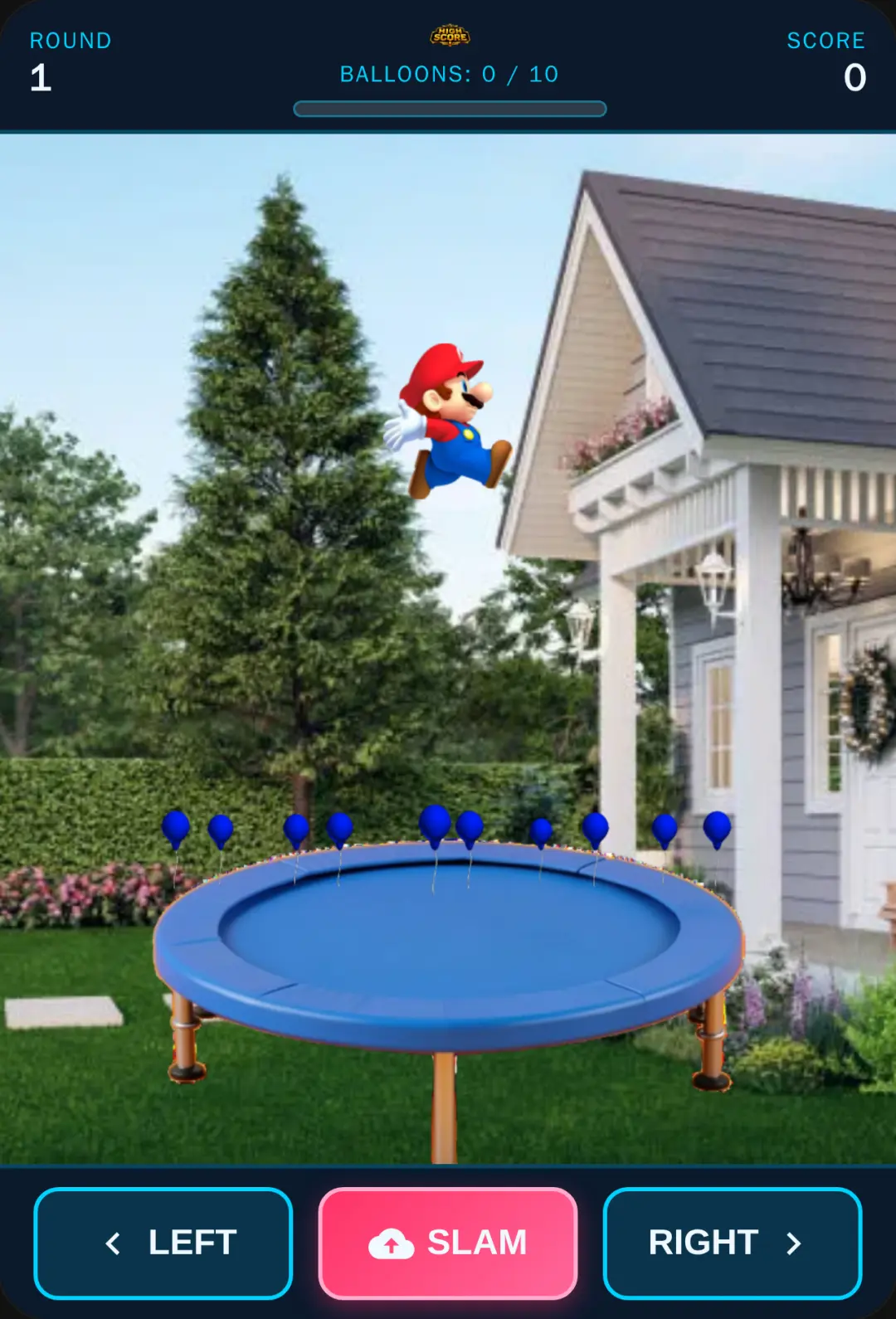 Trampoline Balloon Splash cover