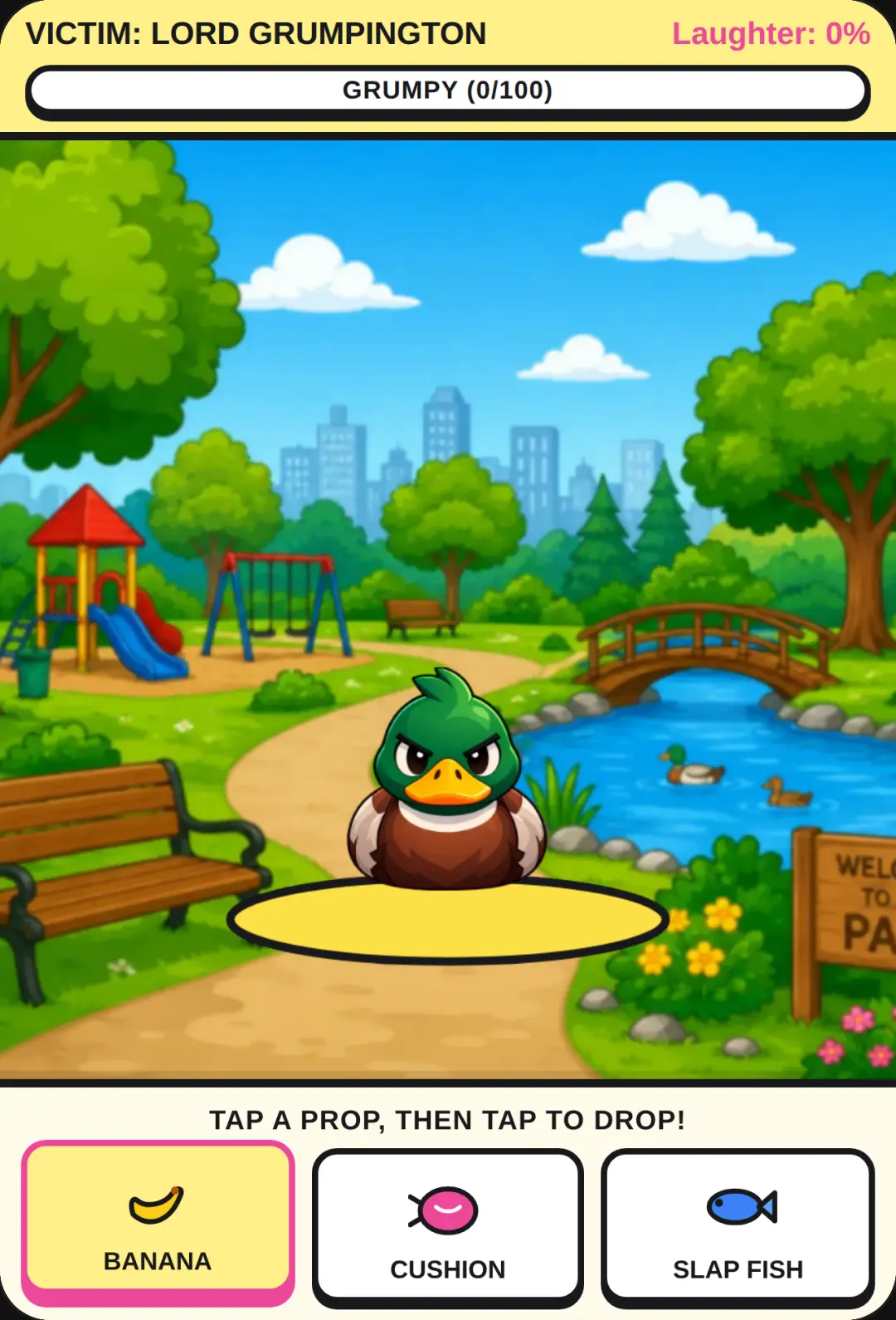 Tickle the Grumpy Duck cover