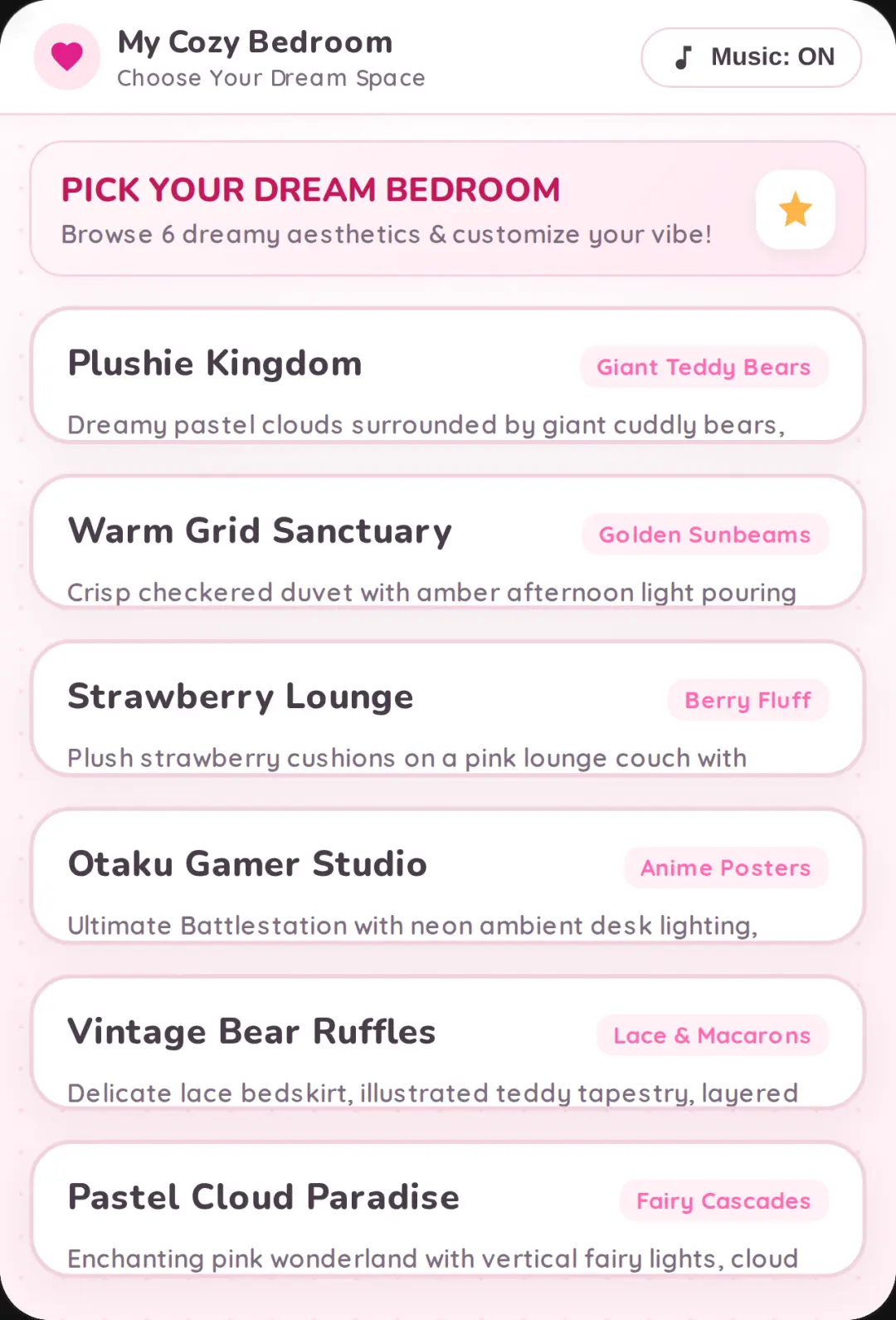 Choose Your Dream Bedroom cover