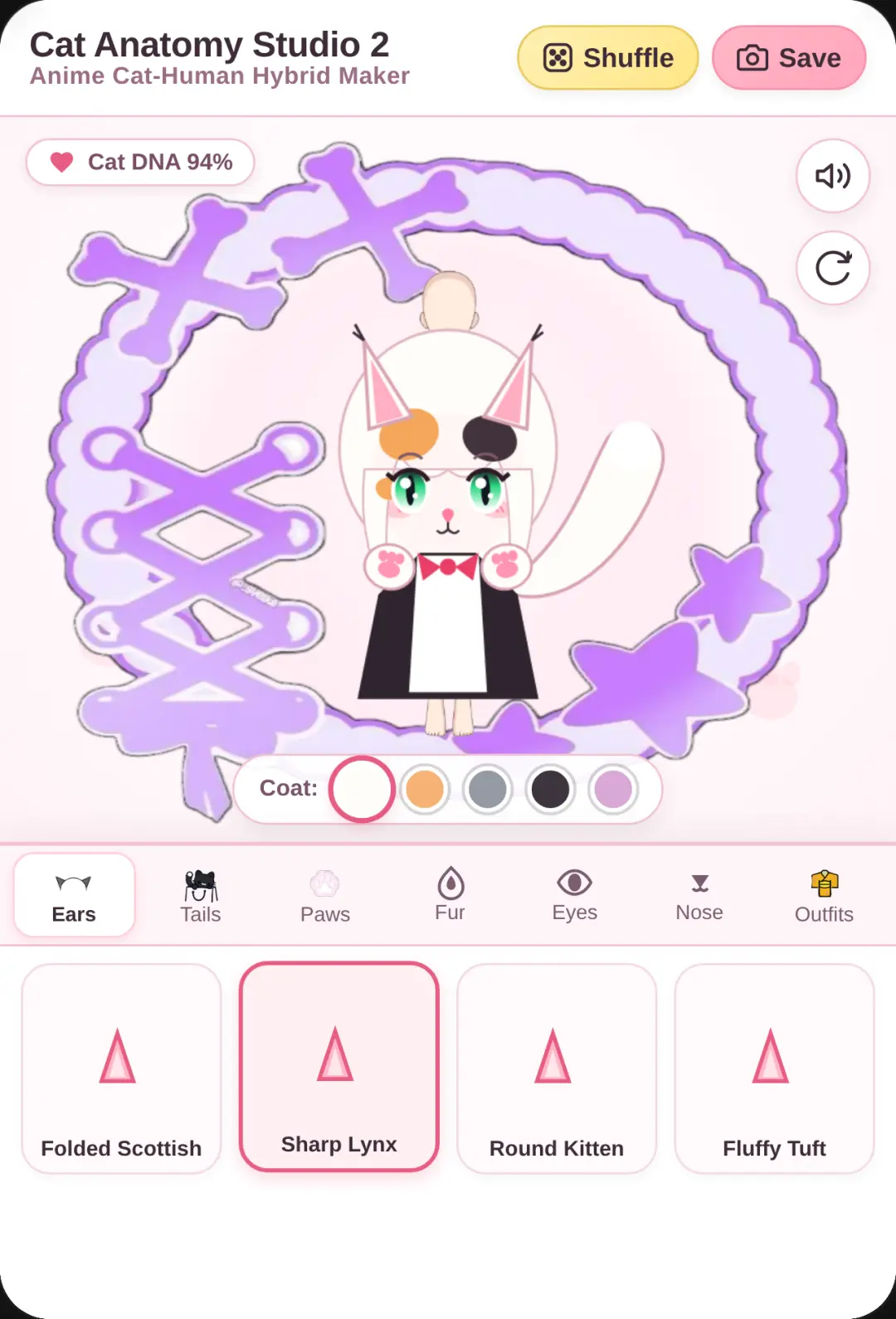 If Humans Have Cat Anatomy 2 - Anime Character Maker cover