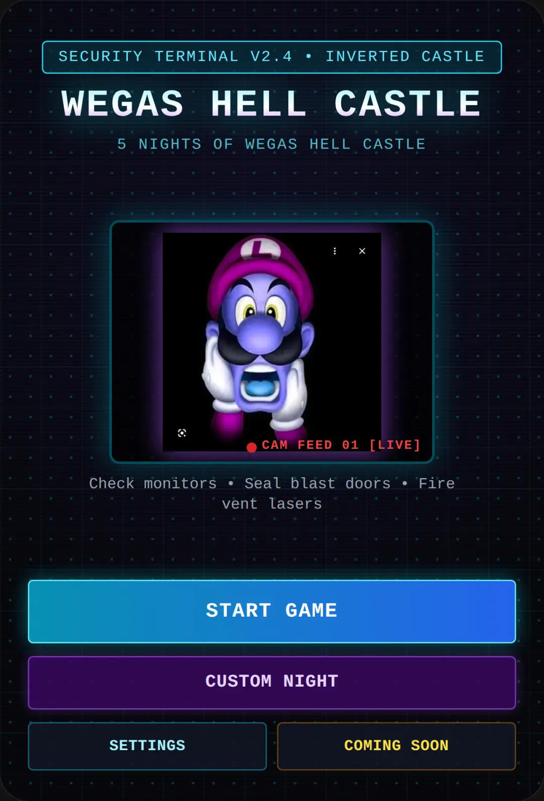 Wegas Hell Castle cover