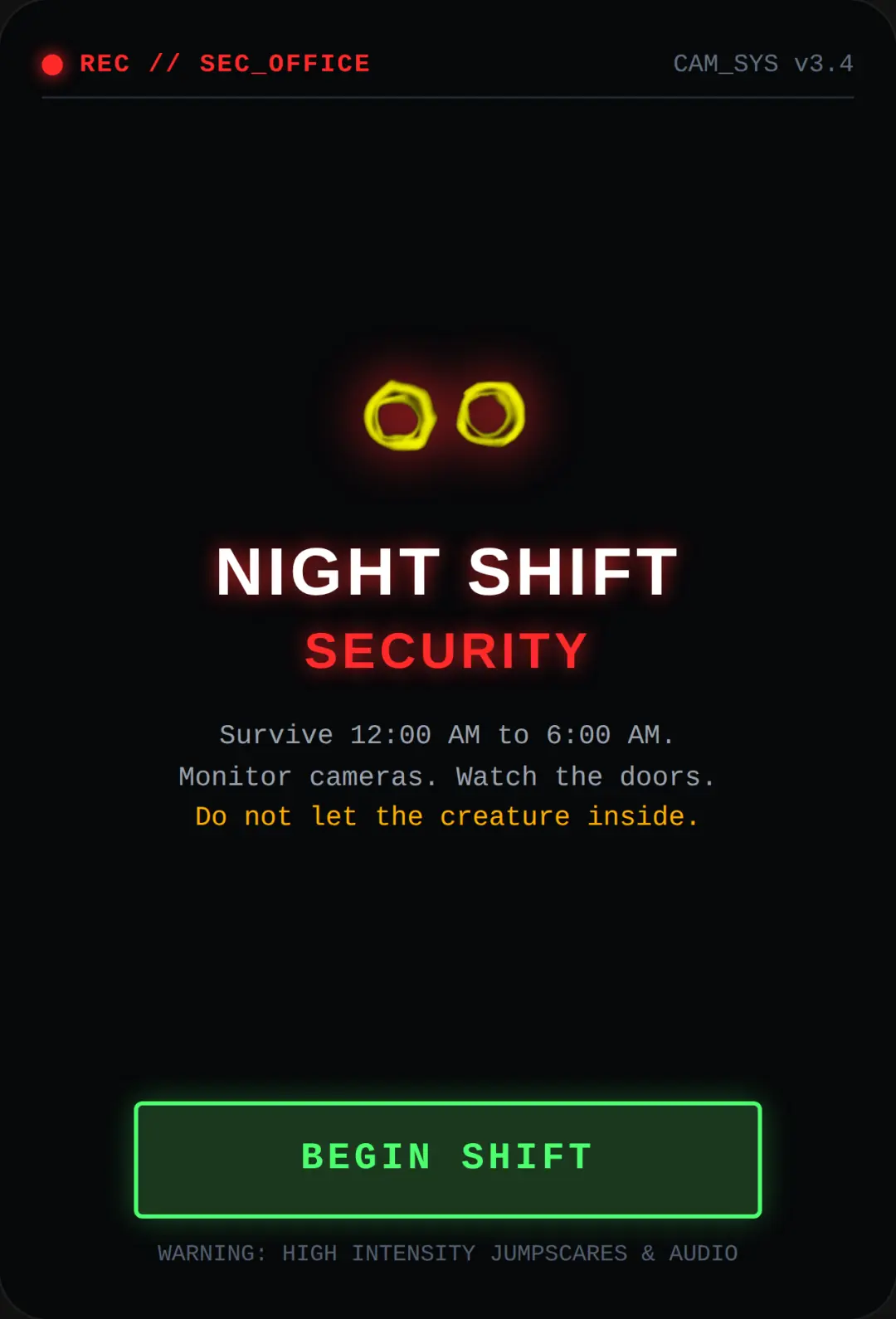 Night Shift Security: The Lurking Terror cover