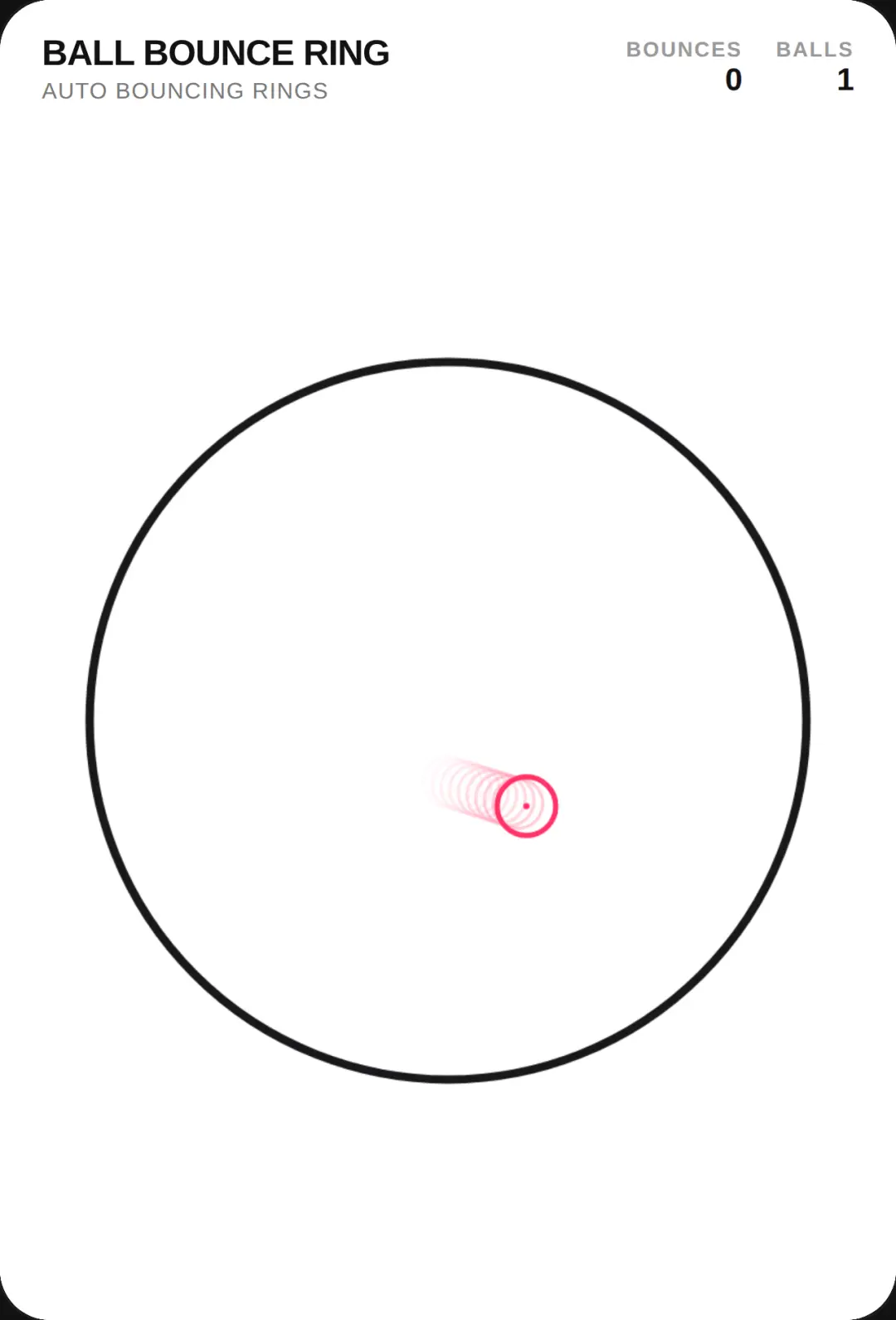 Ball Bounce Ring cover