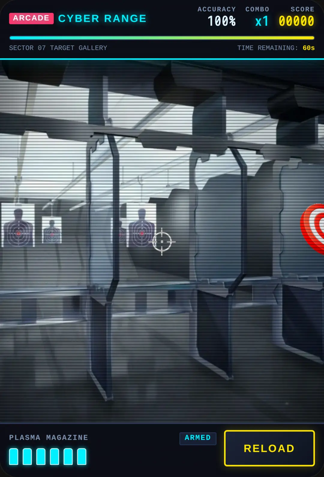 GAMES OF GUN: ARCADE CYBER RANGE cover