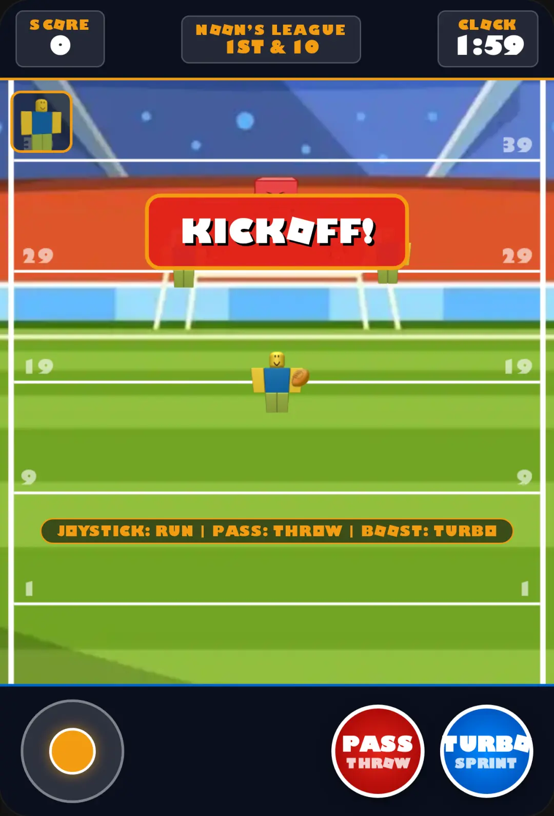 Noon's Football League cover