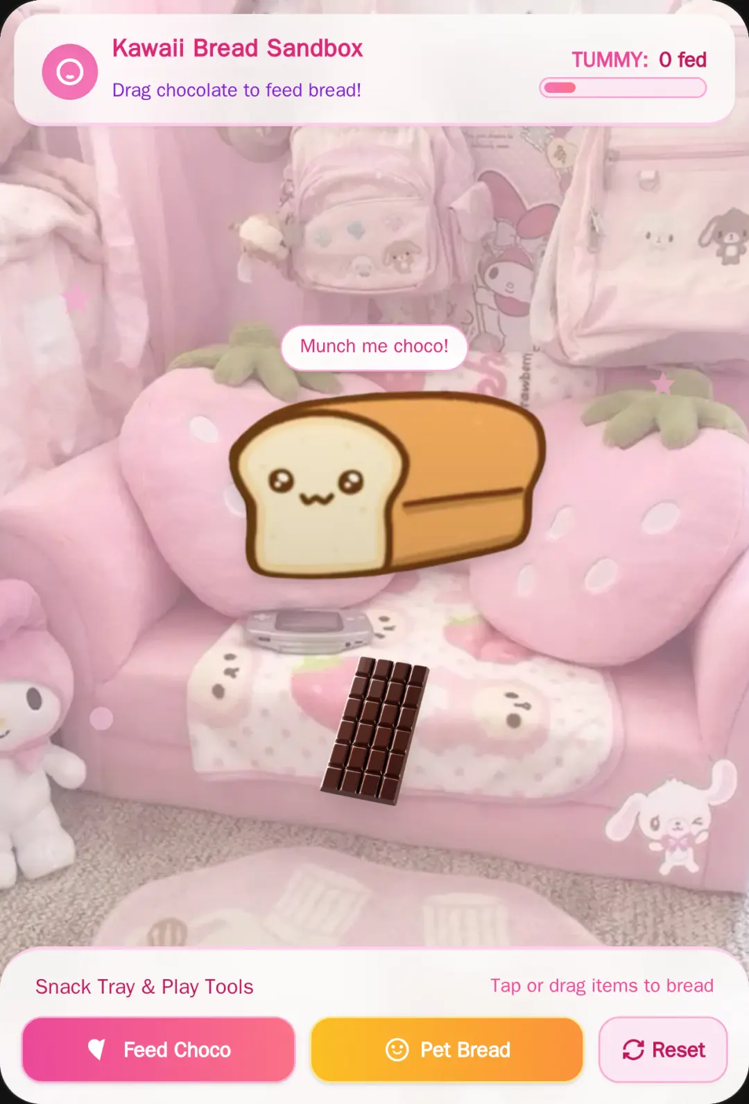 Kawaii Bread Sandbox cover