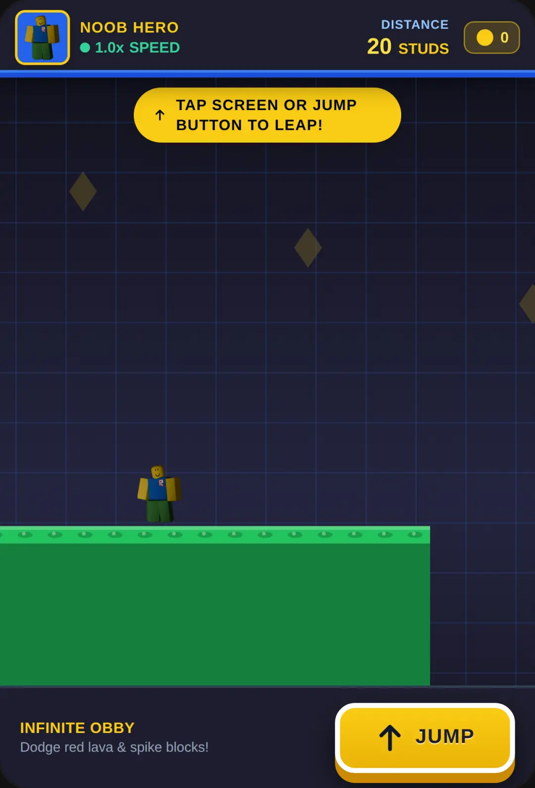 Roblox Noob Obby: Infinite Speed Run cover