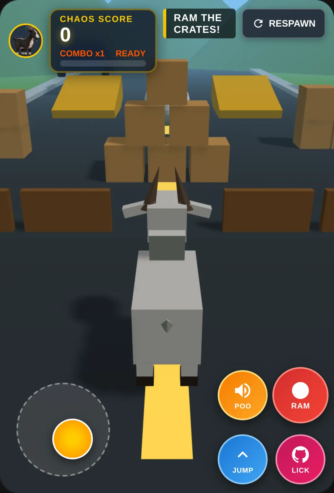 Goat Simulator in timu cover