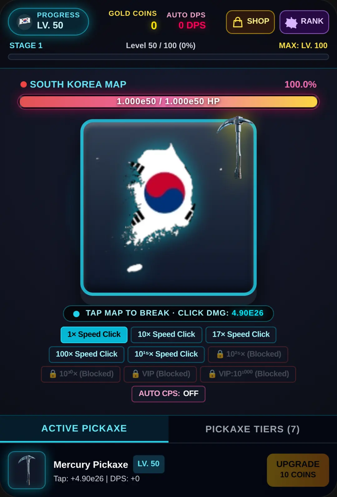 Break The South Korea Map cover