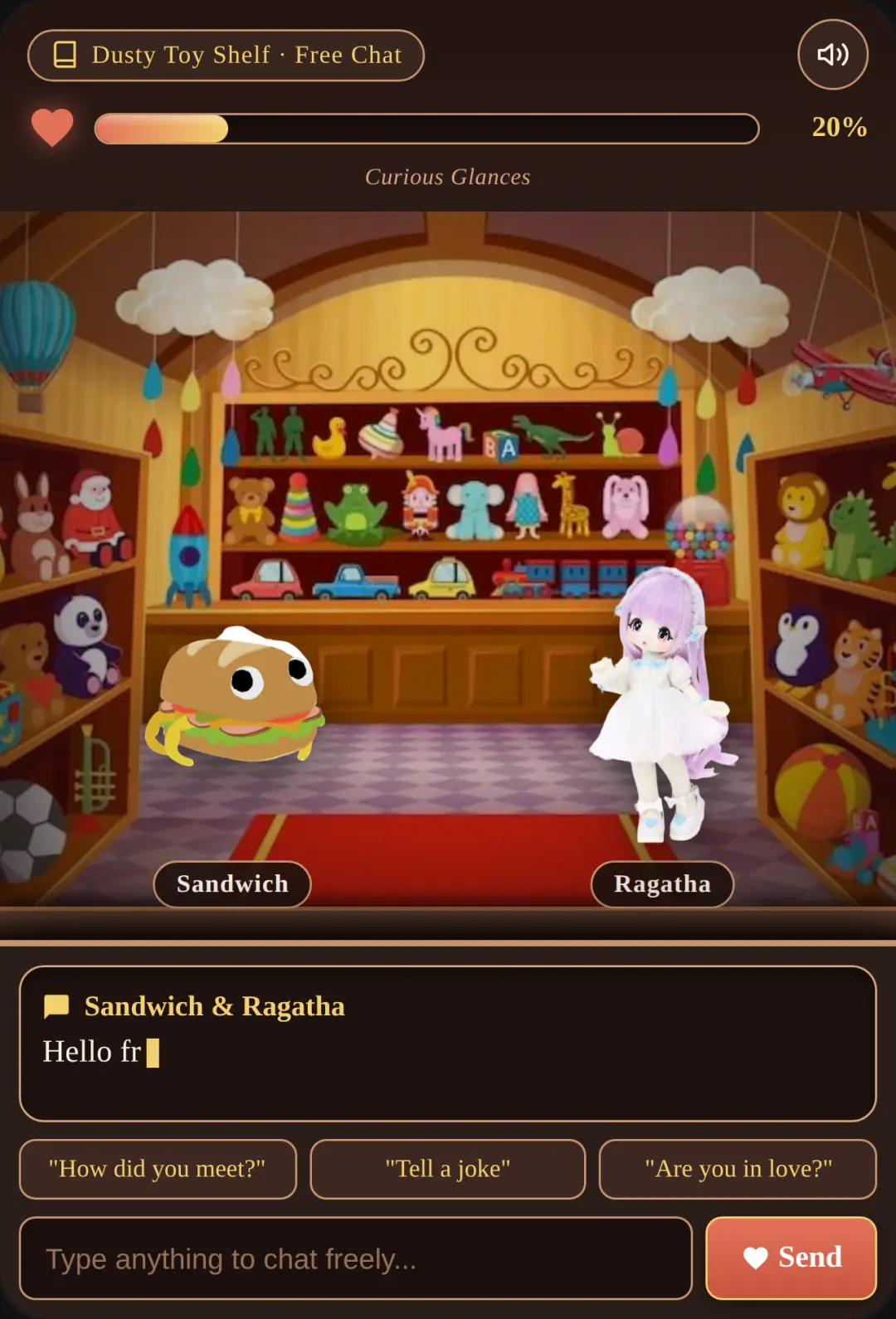 Sandwich x Ragatha: A Shelf Romantic story cover