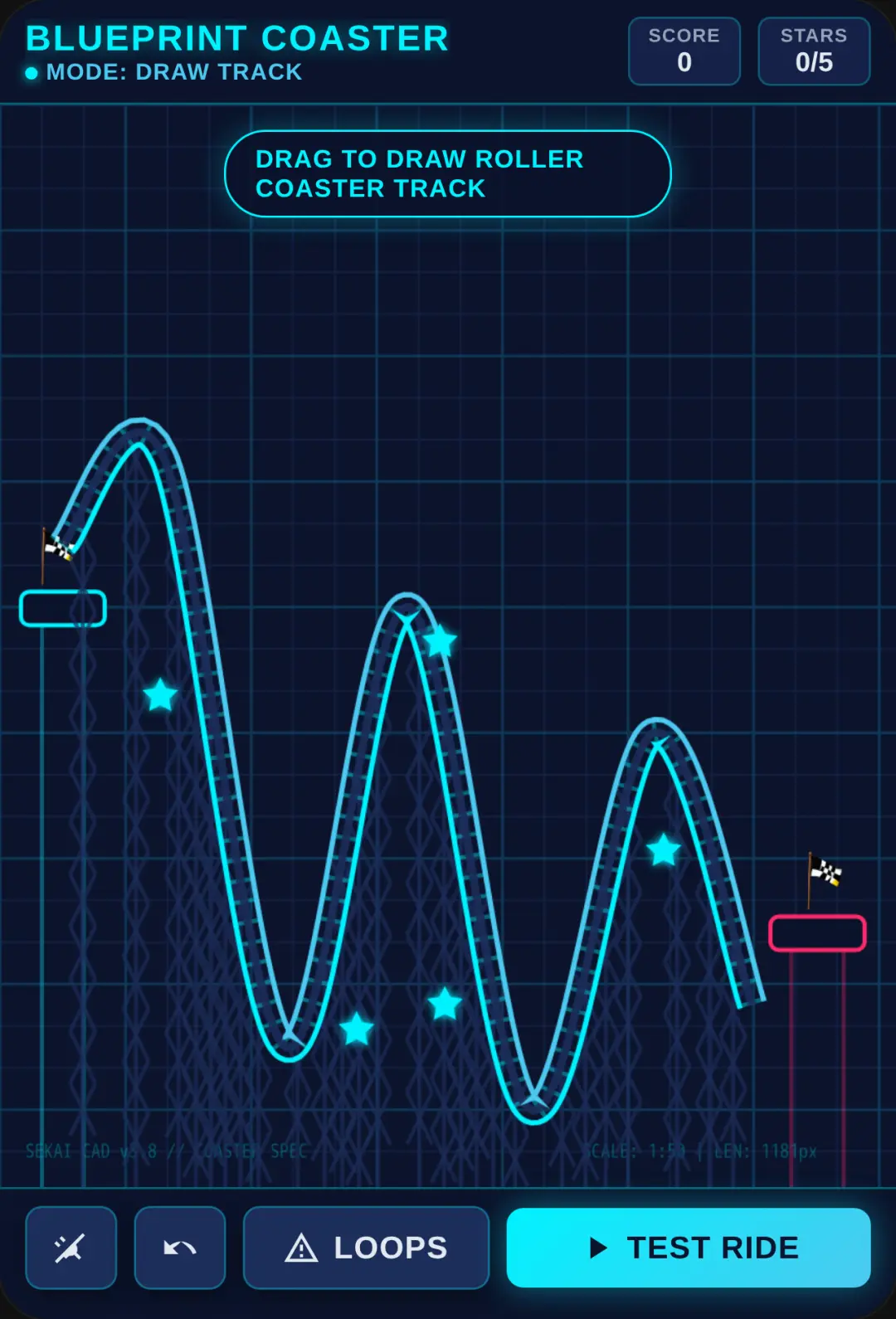 Blueprint Coaster cover