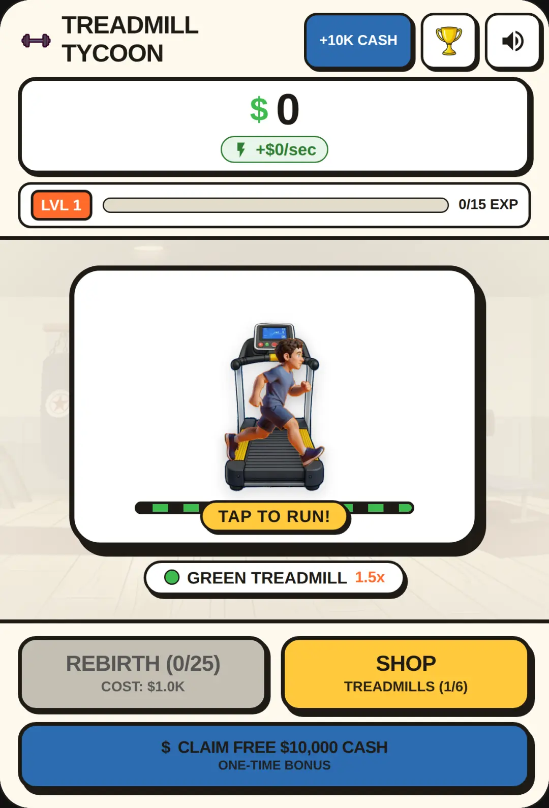 Treadmill Tycoon cover