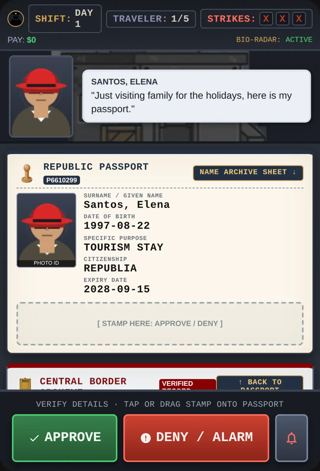 Border Control: Document Inspector cover