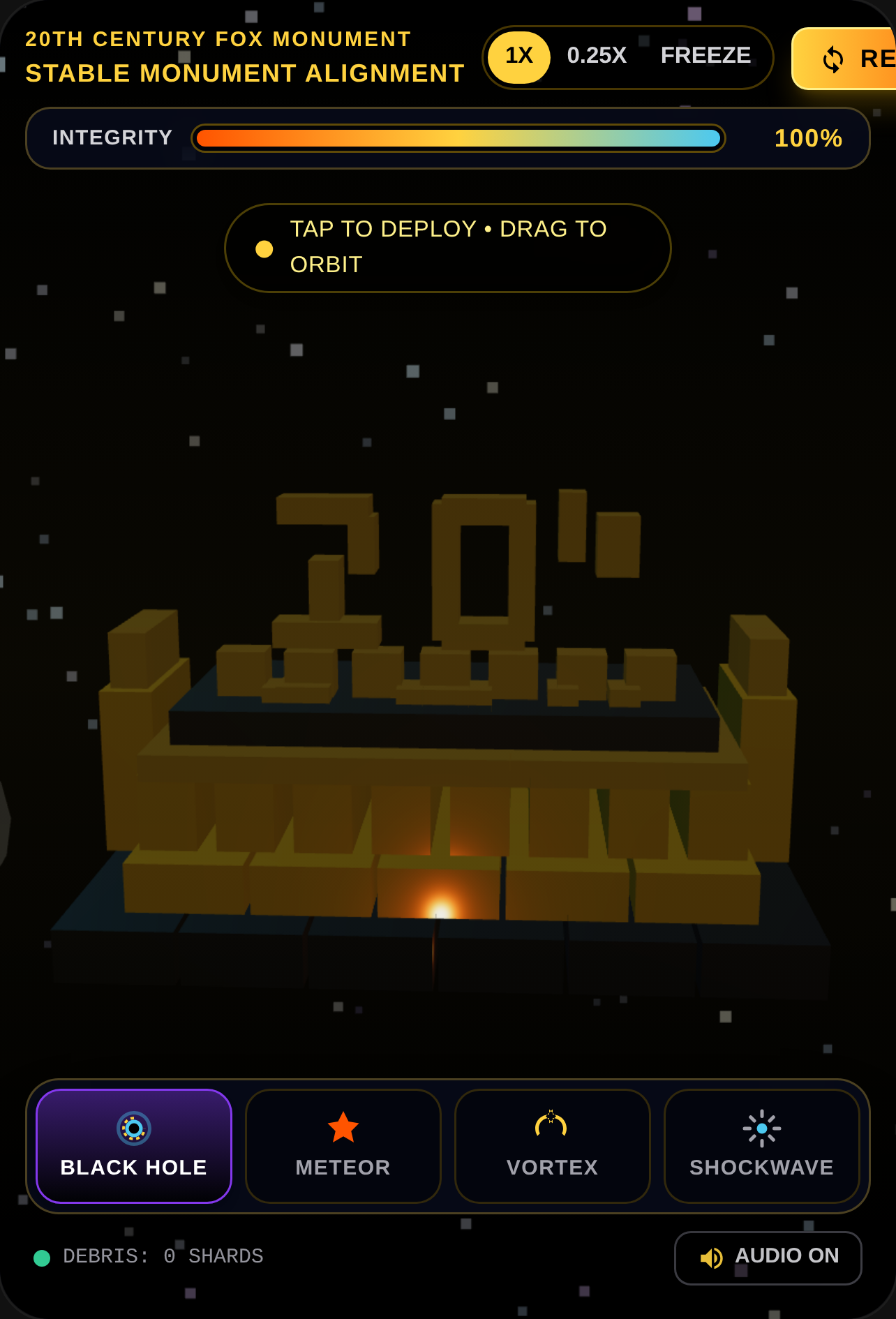 Black Hole & 20th Century Fox Logo Simulator cover