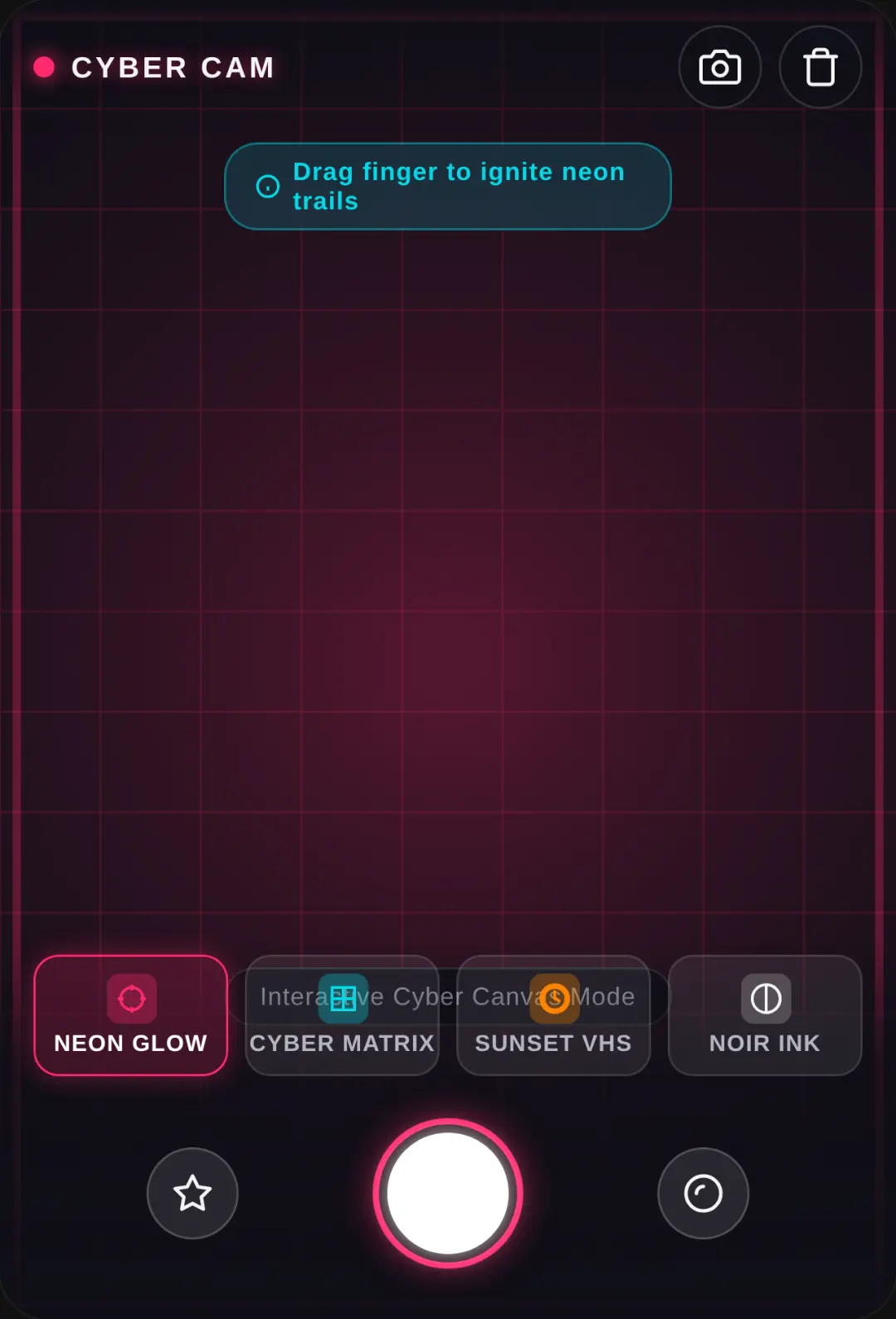Neon Cyber Camera cover