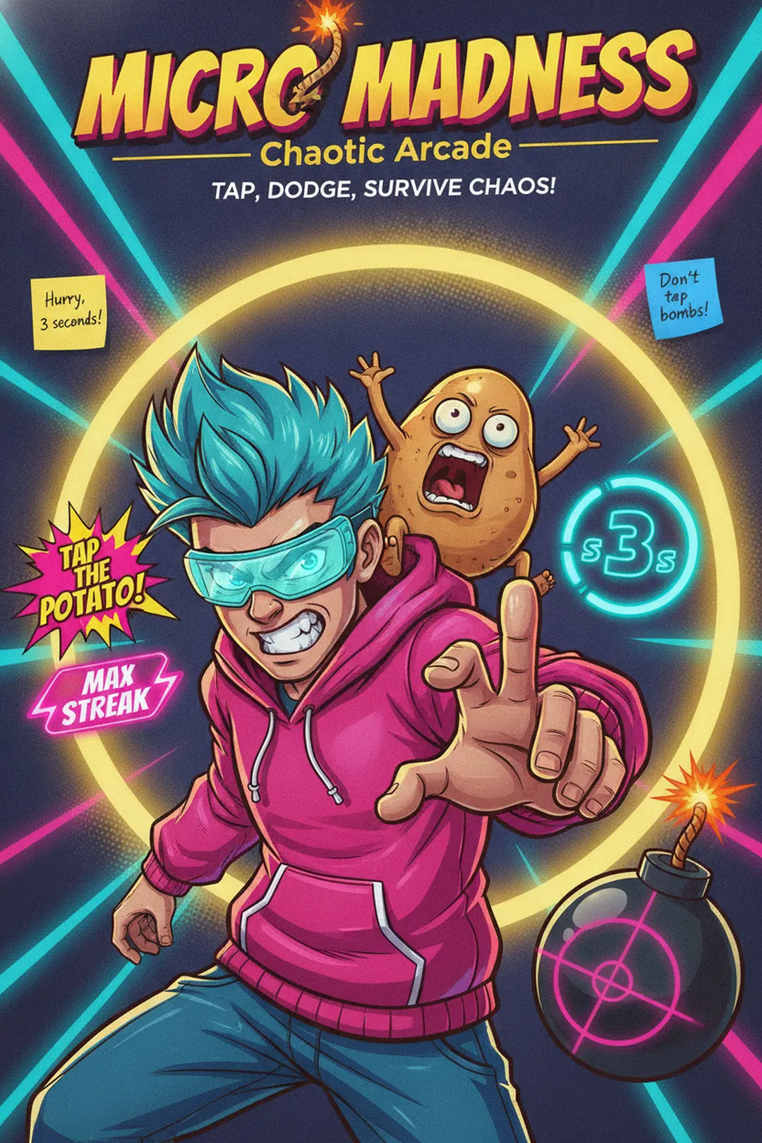 MICRO MADNESS - Chaotic Arcade cover