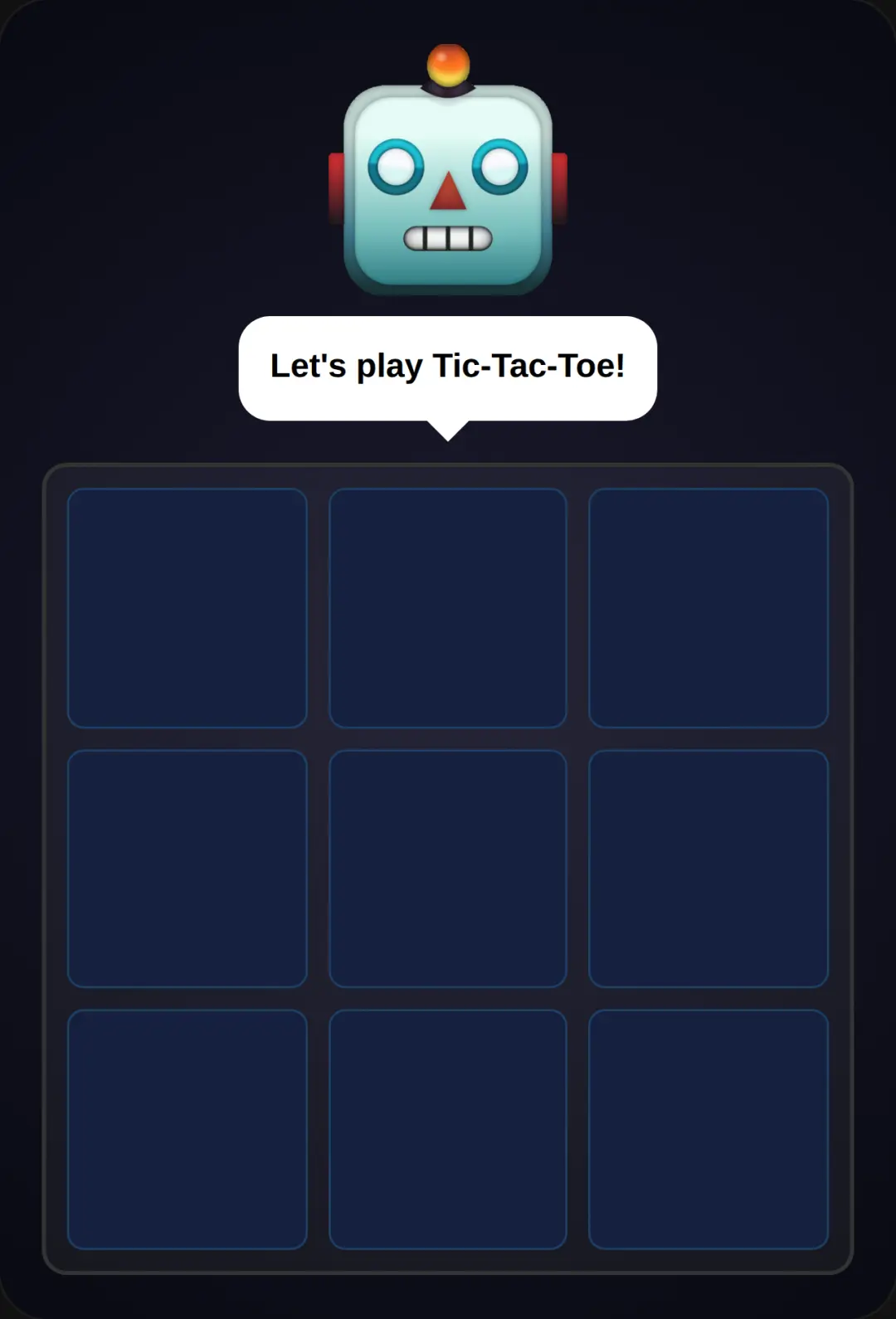 Angry Robot Tic-Tac-Toe cover