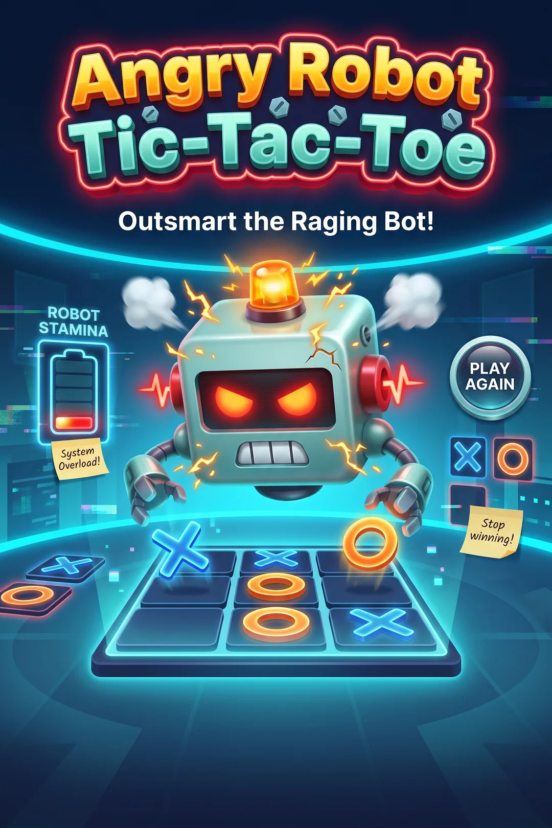 Angry Robot Tic-Tac-Toe