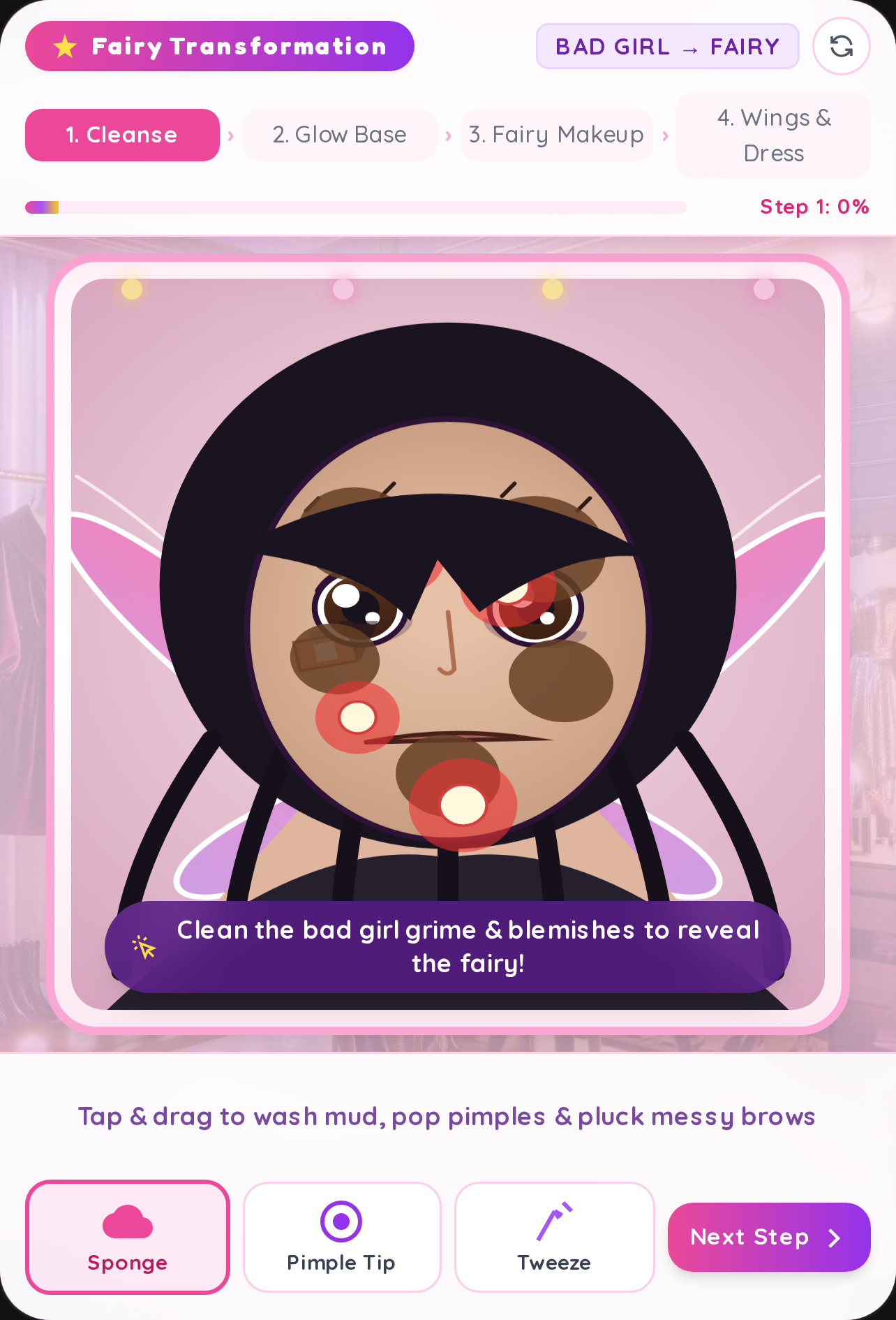 Bad Girl to Fairy: Cartoon Makeover Studio cover