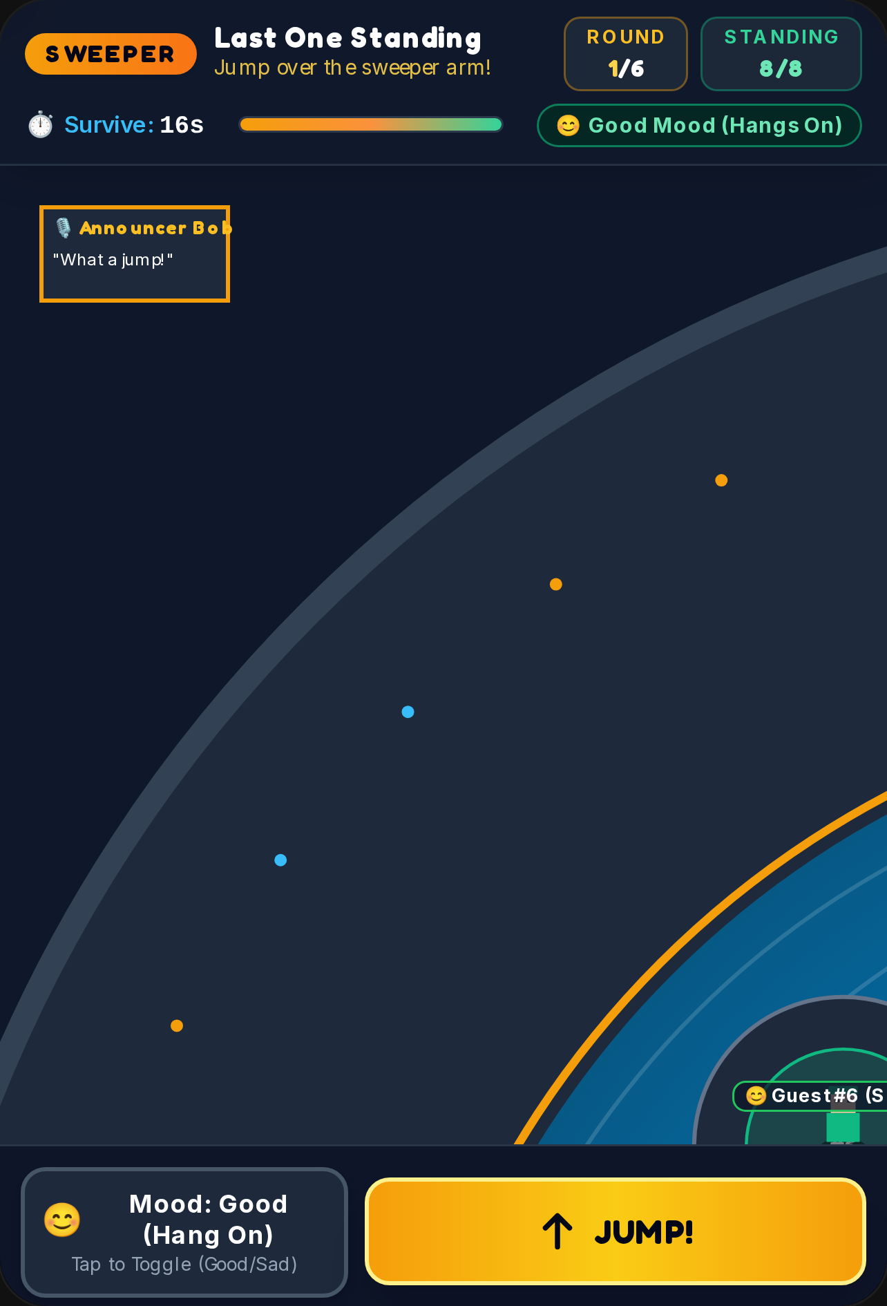 Sweeper Showdown: Last One Standing (Sorry If Screen Might Be A Little Cut-Off) cover