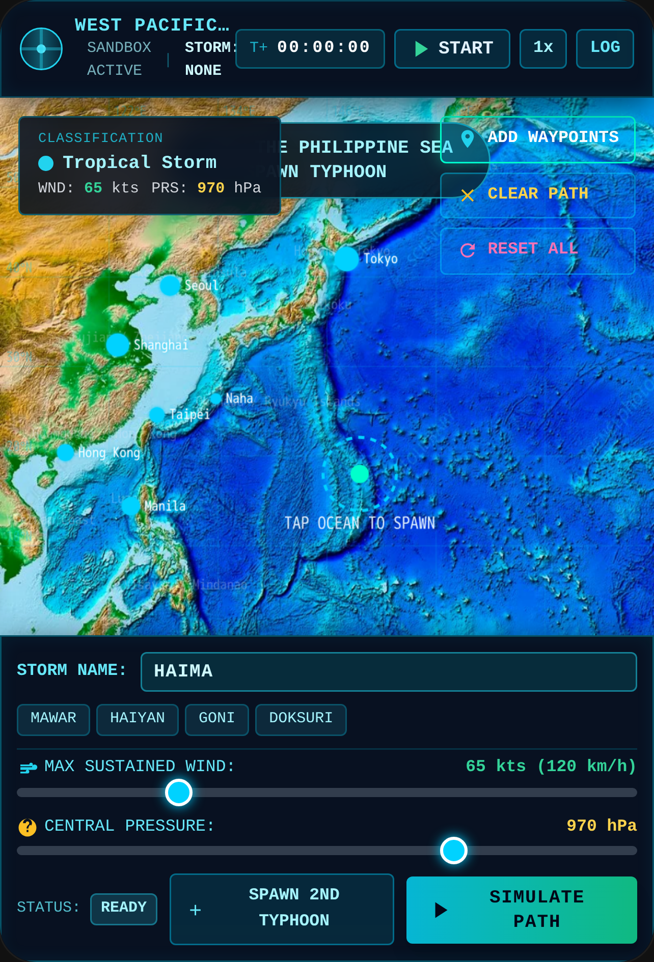 West Pacific Typhoon Simulator cover