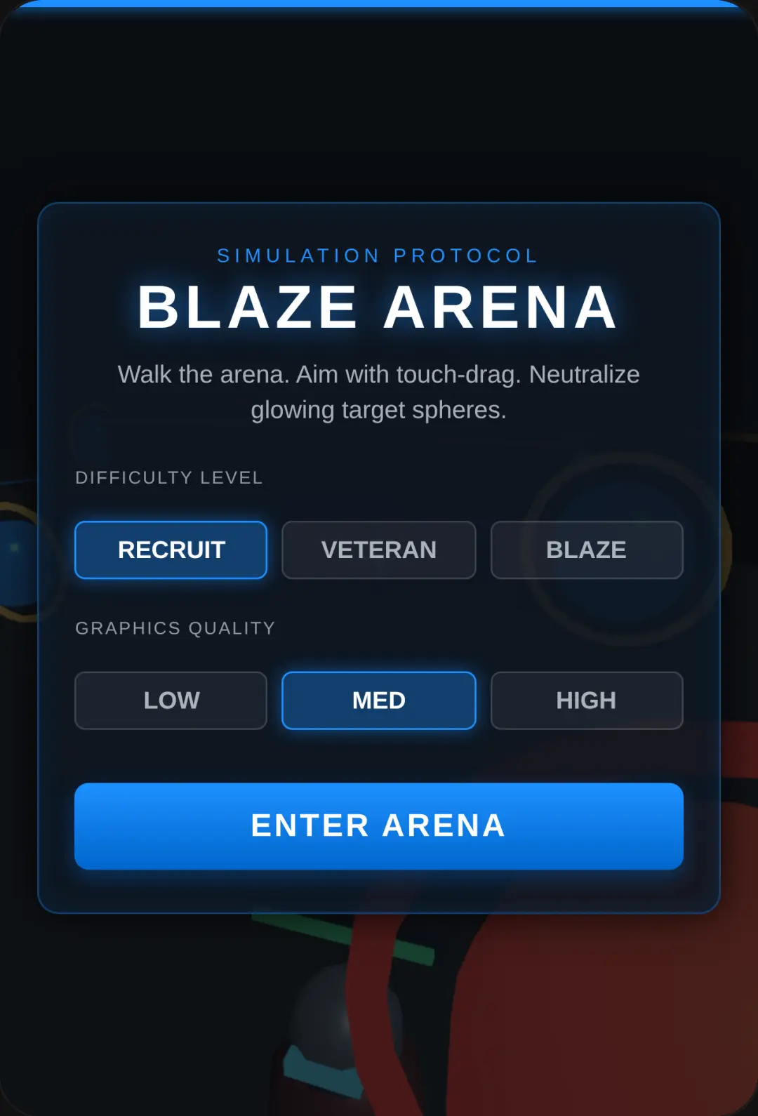 BLAZE ARENA cover