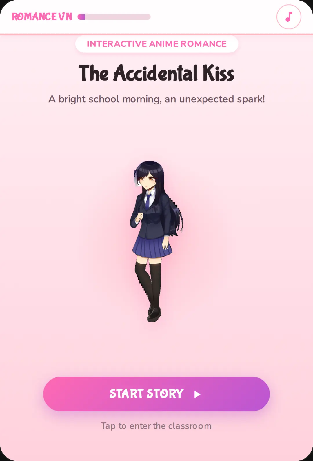 Classroom Romance: The Accidental Kiss cover